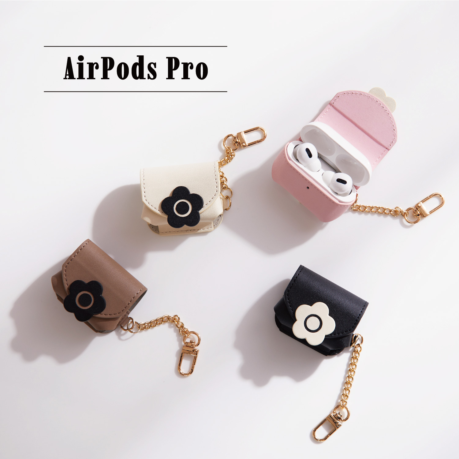 楽天市場】MARY QUANT PU LEATHER AIRPODS PRO CASE マリークヮント