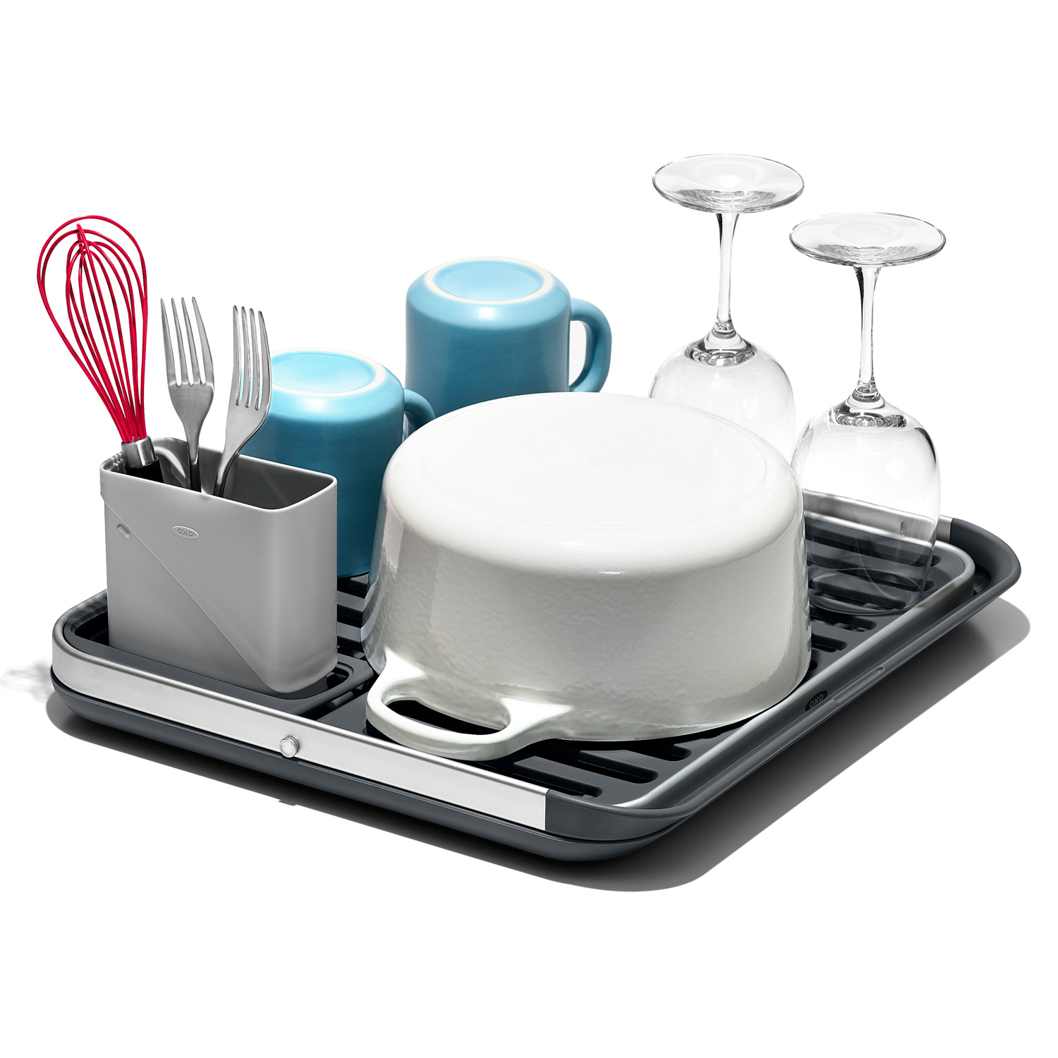 Oxo Flat ディッシュラック 水切りラック オクソー Rack Dish