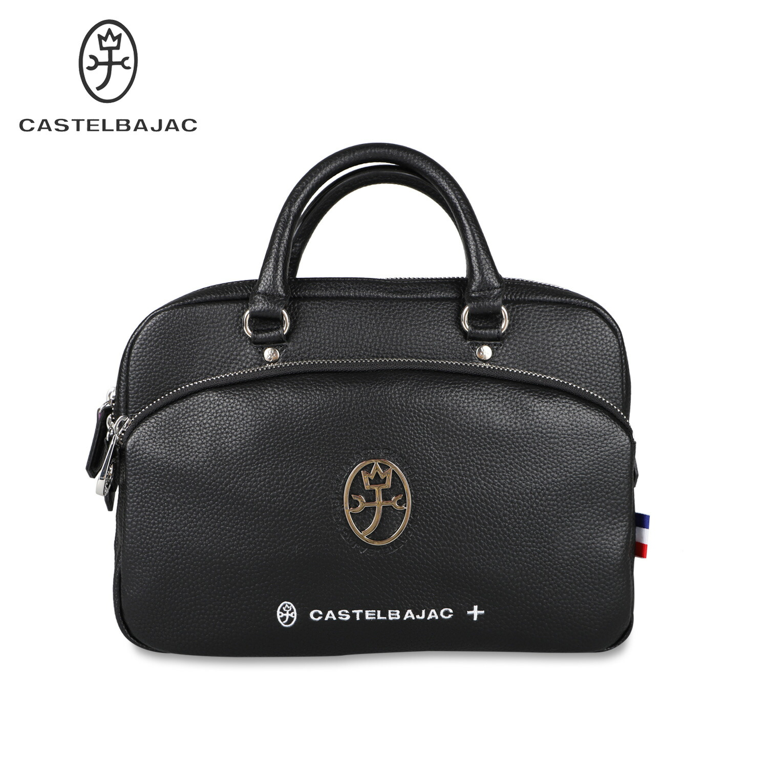 【最大1000円OFFクーポン】 カステルバジャック CASTELBAJAC バッグ ハンドバッグ メンズ レディース ハロゲン HALOGEN SERIES BRIEF BAG MINI 小さめ ブラック 黒 26521｜Goods Lab＋
