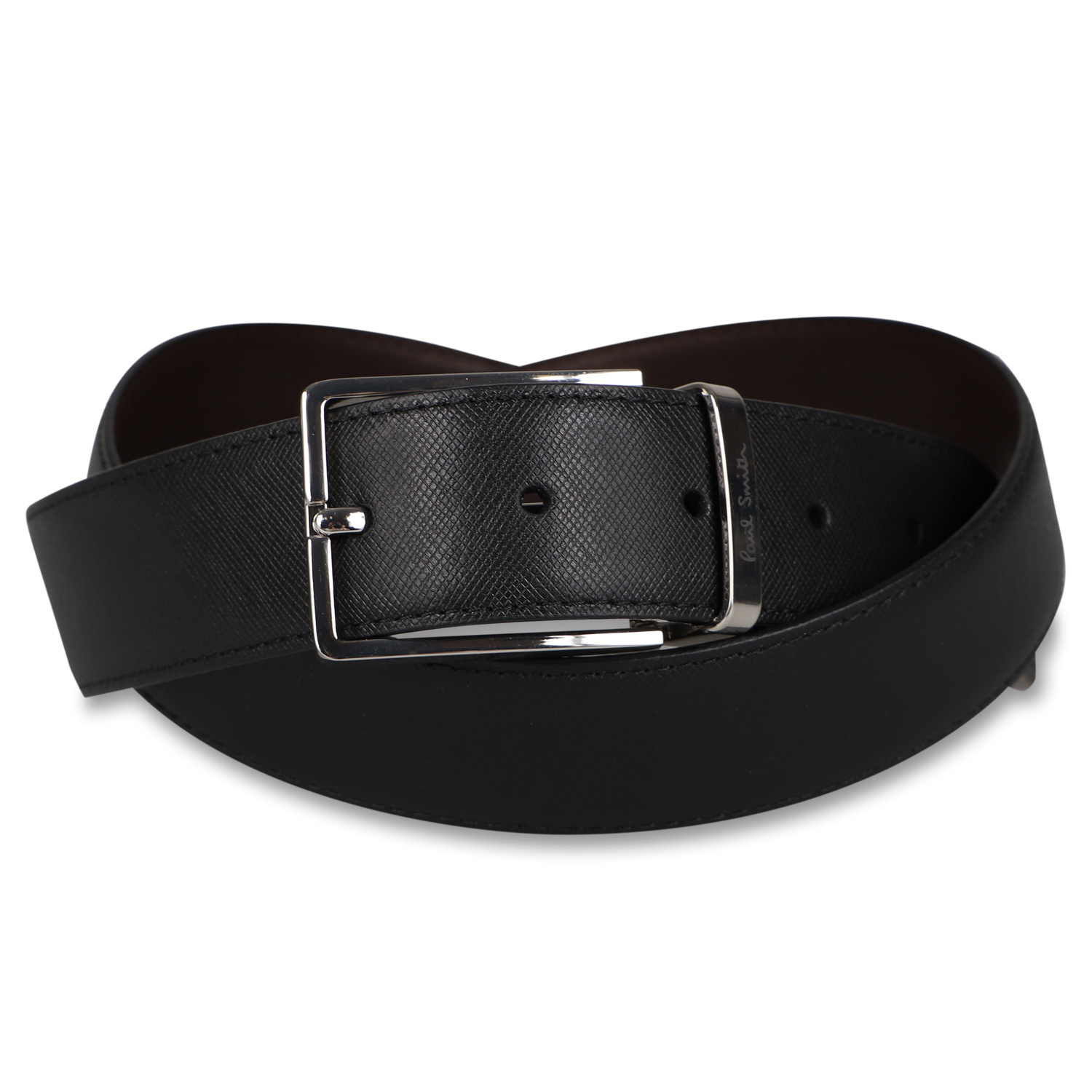 Paul Smith メンズ Belt レザーベルト ポールスミス ベルト