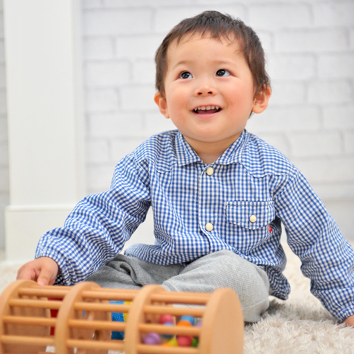 Edute Rattle 10ヶ月から対応 ラトル 木のおもちゃ 知育玩具 エデュテ Tower