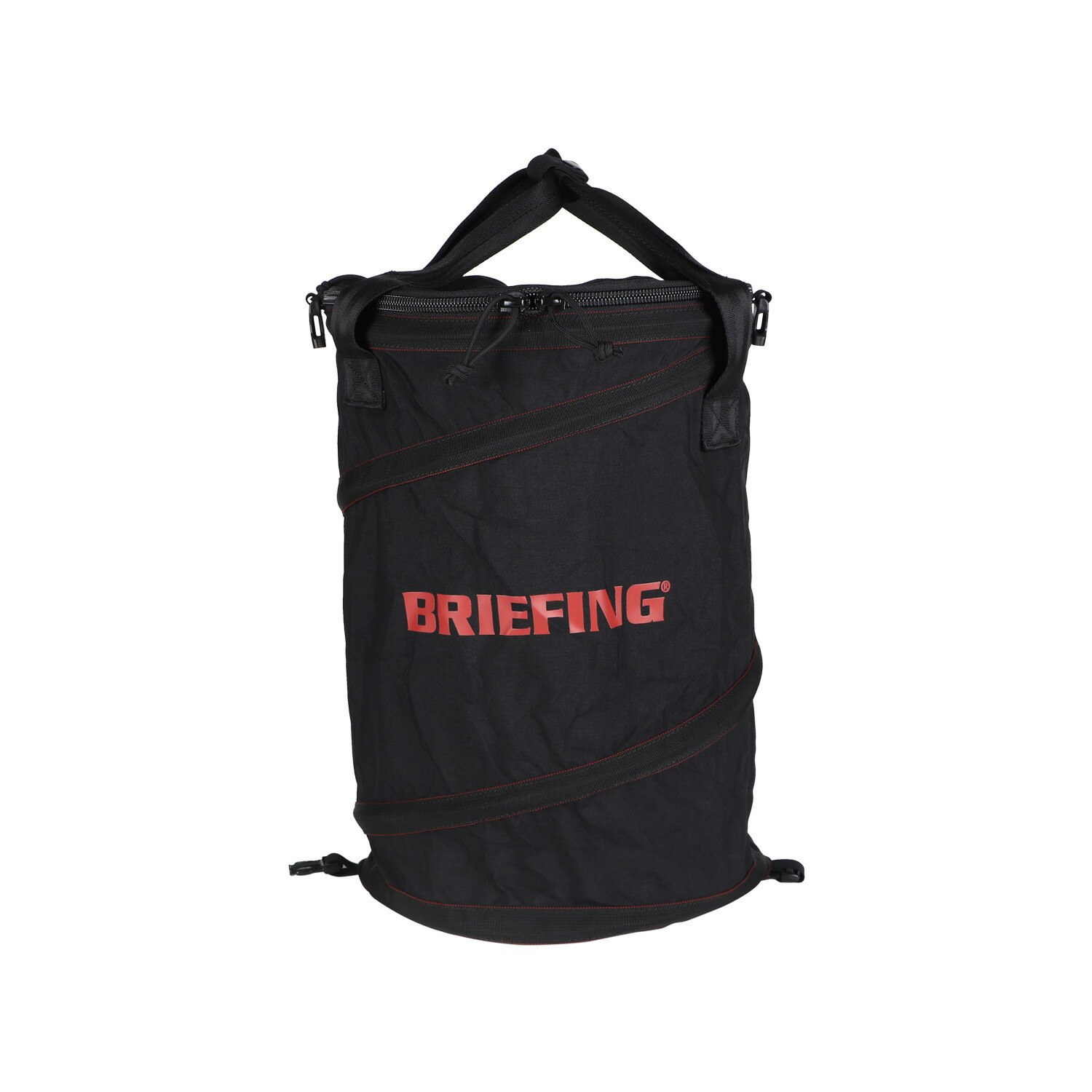 BRIEFING ティッシュボックス 黒 sundaymountain_b37256