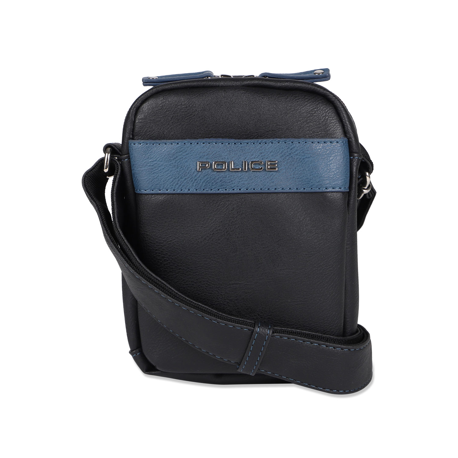 POLICE MINI SHOULDER BAG ポリス ショルダーバッグ メンズ ブラック ネイビー 黒 PA-66002