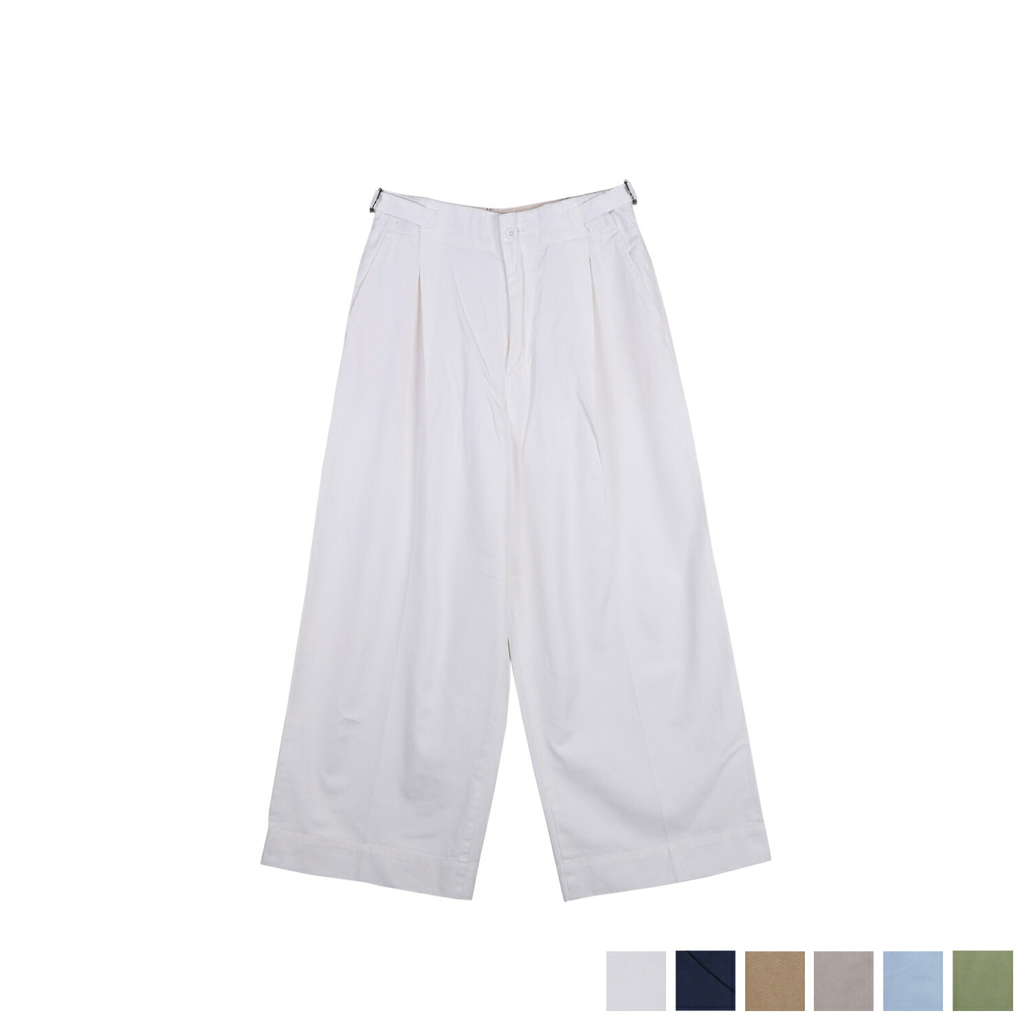 【最高限度1000円OFFクーポン券振りだし中】 UNIVERSAL OVERALL UTILITY CROPPED PT ユニバーサル大層らしい櫂 ズボン下 ユーティリティークロップド メンズ レディース 白いこと 薄墨色 米国海軍 ベージュ 青色 緑であること 白 U2312661