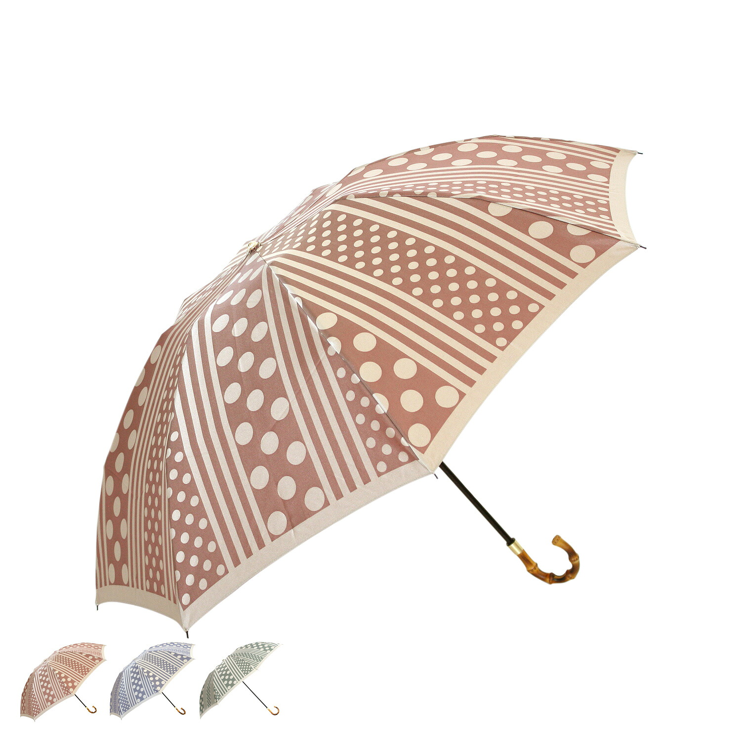 【最大1000円OFFクーポン】 槙田商店 マキタショウテン 折りたたみ傘 日傘 雨傘 キリエ レディース KIRIE 晴雨兼用 軽量 UVカット 折り畳み オレンジ ブルー グリーン 136602｜Goods Lab＋