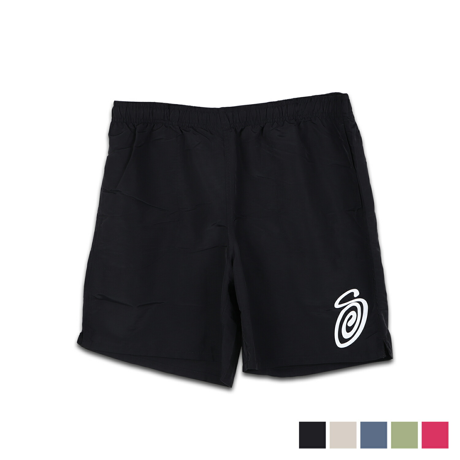 Stussy Curly S Watershorts ビーチ ショーツ ステューシー org.jpg