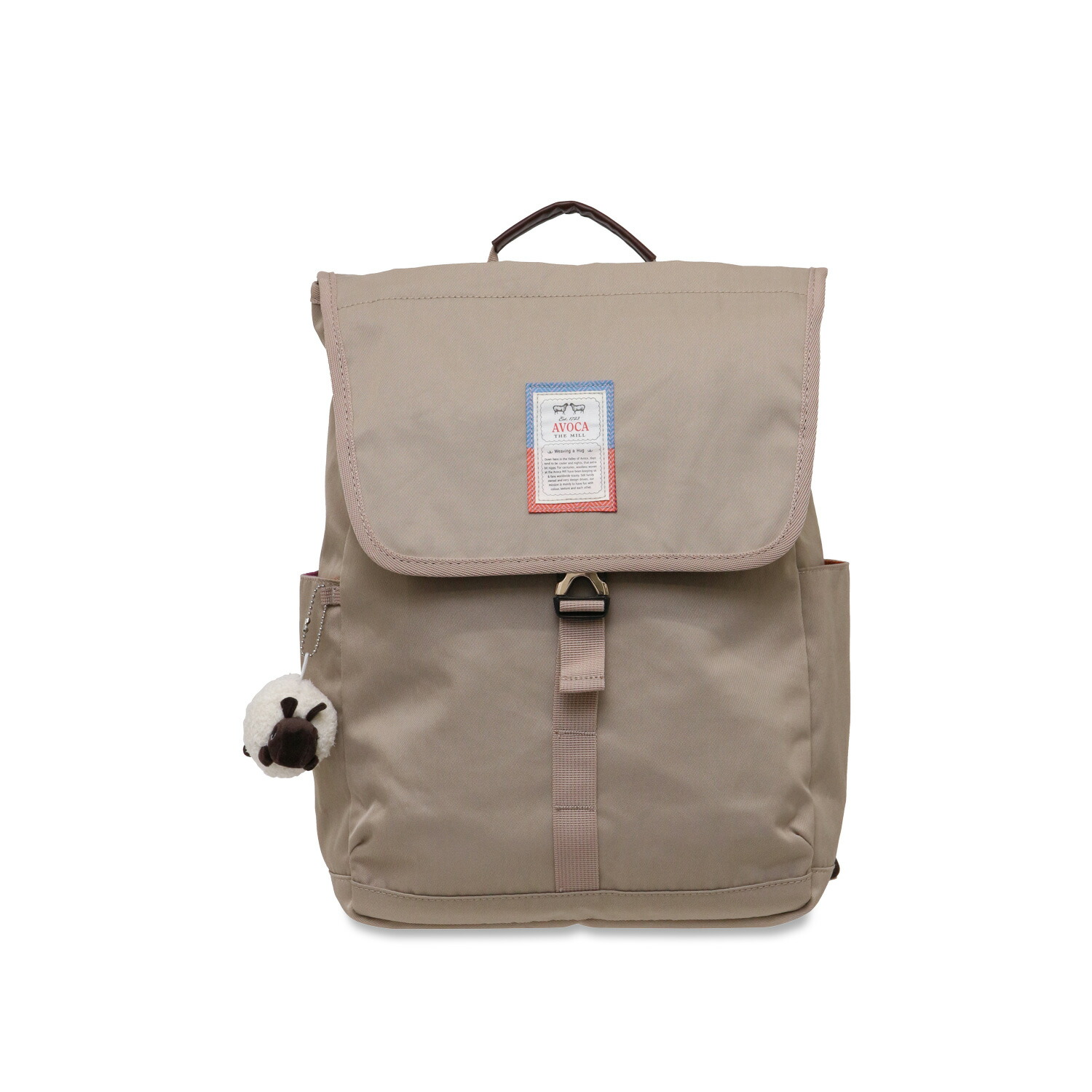 【最大1000円OFFクーポン】 AVOCA FLAP RUCKSACK アヴォカ リュック バッグ バックパック フラップ メンズ レディース 軽量 ブラック ネイビー ベージュ 黒 AC-006|Goods Lab+