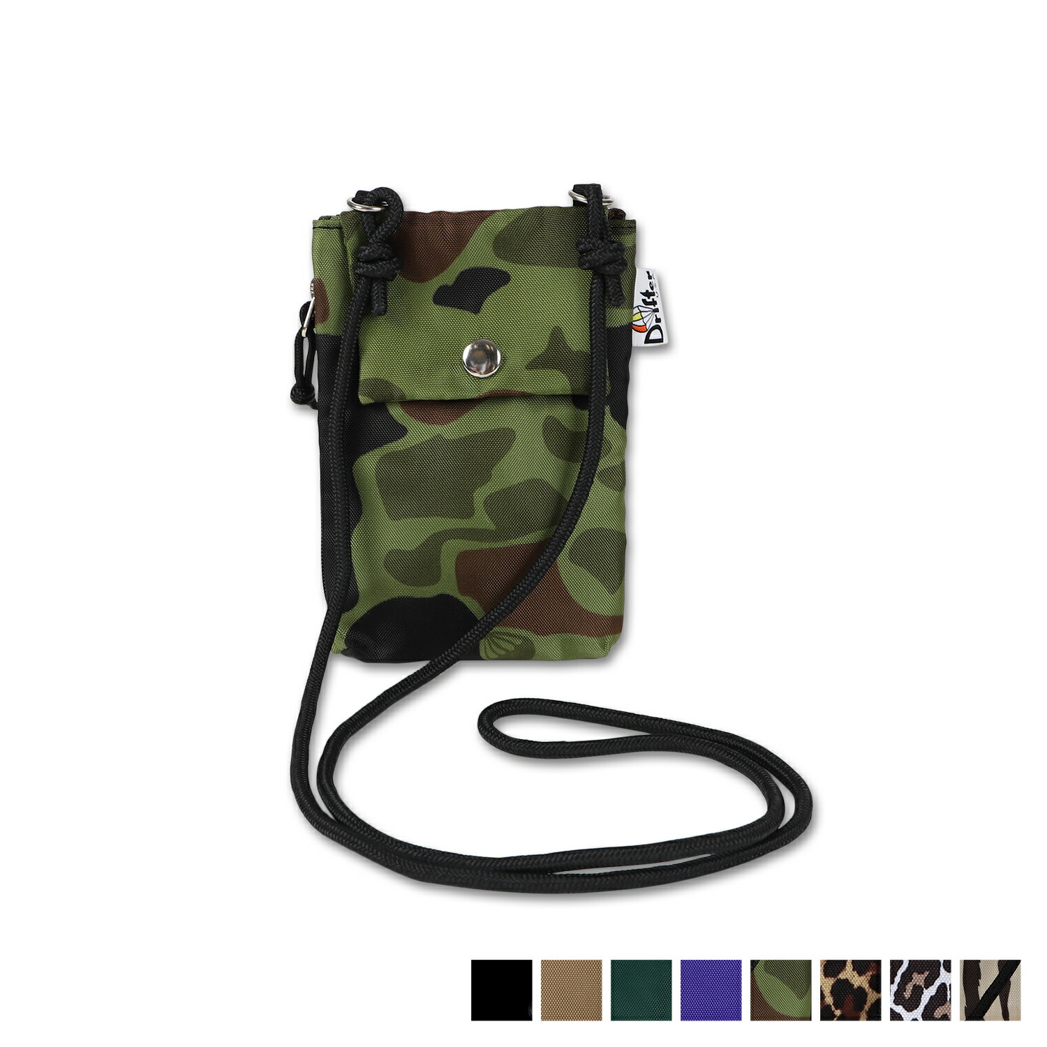 【最大1000円OFFクーポン発行中】 Drifter EVANS SHOULDER ドリフター ショルダーポーチ ミニ 小物入れ メンズ レディース 斜めがけ ブラック ベージュ グリーン パープル カモ レオパード ゼブラ 黒 迷彩 DFV1160 4,565円