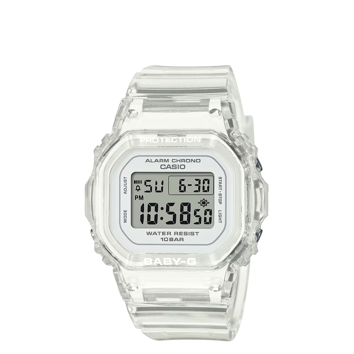 CASIO カシオ BABY-G 腕時計 BGD-565US-7JF 防水 ベビーG ベイビーG レディース クリア 透明 母の日