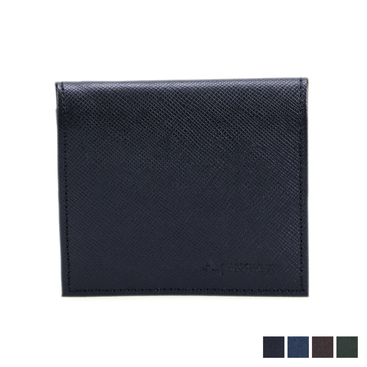【最大1000円OFFクーポン発行中】 AQUASCUTUM BIRMINGHAM アクアスキュータム 財布 小銭入れ コインケース バーミンガム メンズ 本革 BOX型 型押し ブラック ネイビー ダーク ブラウン グリーン 黒 AQ-507510 7,029円