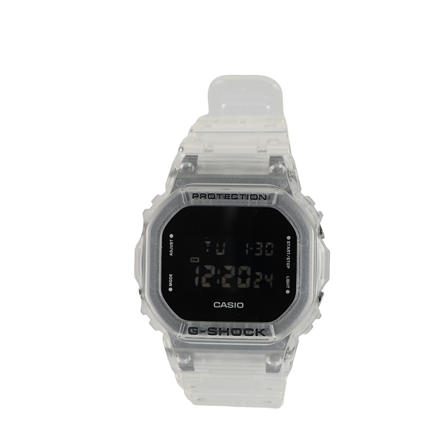 【最大1000円OFFクーポン発行中】 CASIO G-SHOCK 5600 SERIES カシオ 腕時計 DW-5600USKE-7JF ジーショック Gショック G-ショック メンズ レディース クリア