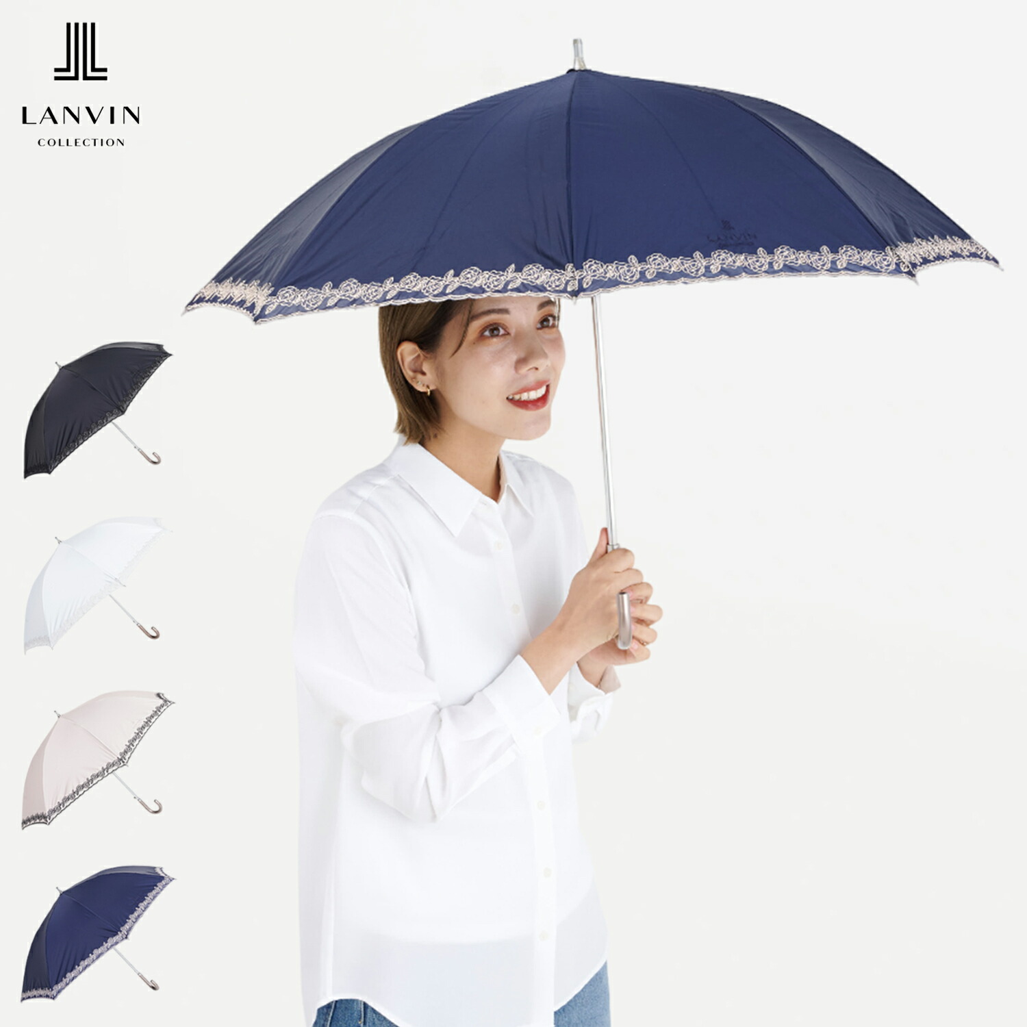 楽天市場】LANVIN COLLECTION オーガンジーローズカットワーク