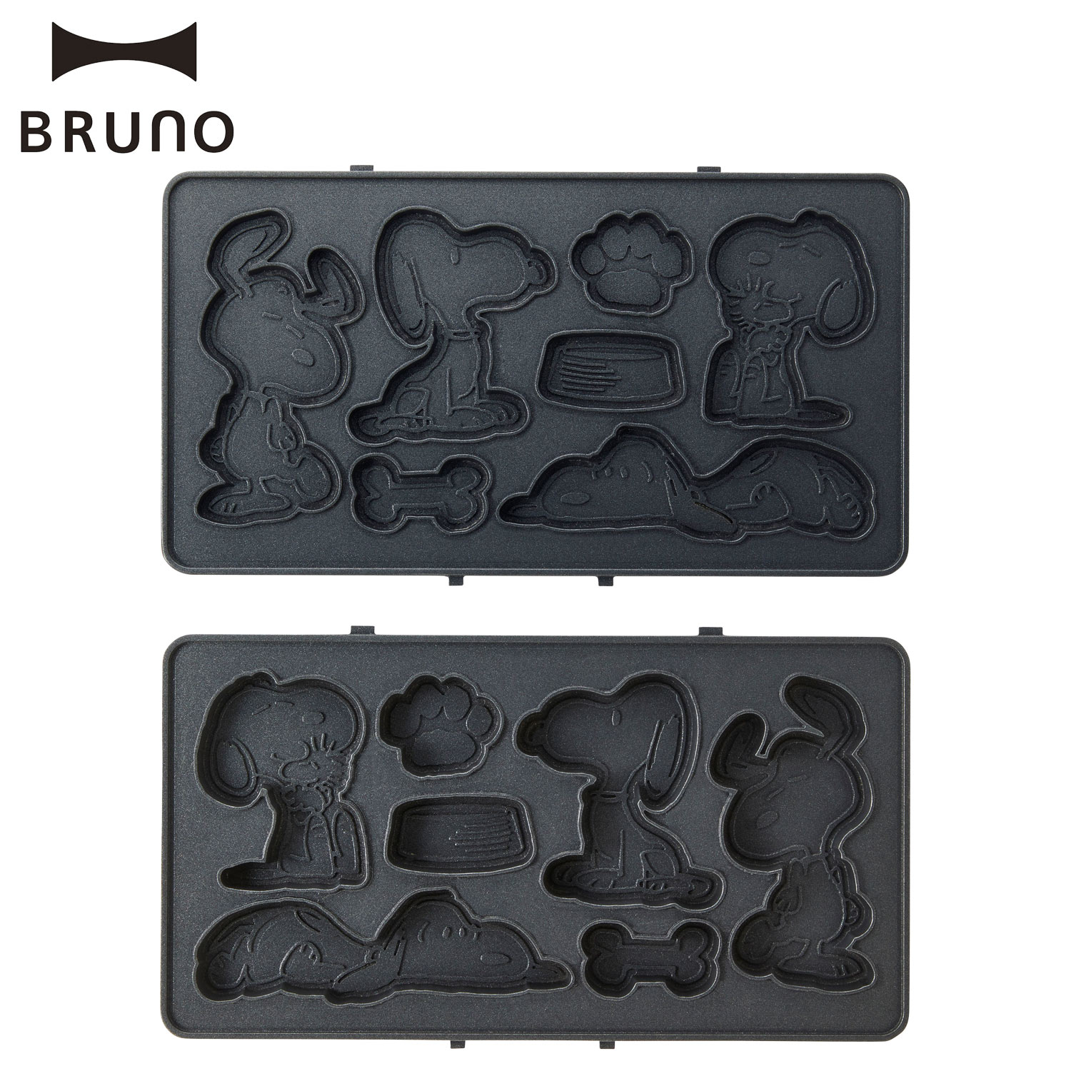 楽天市場】BRUNO PEANUTS ブルーノ ホットサンドプレート グリル