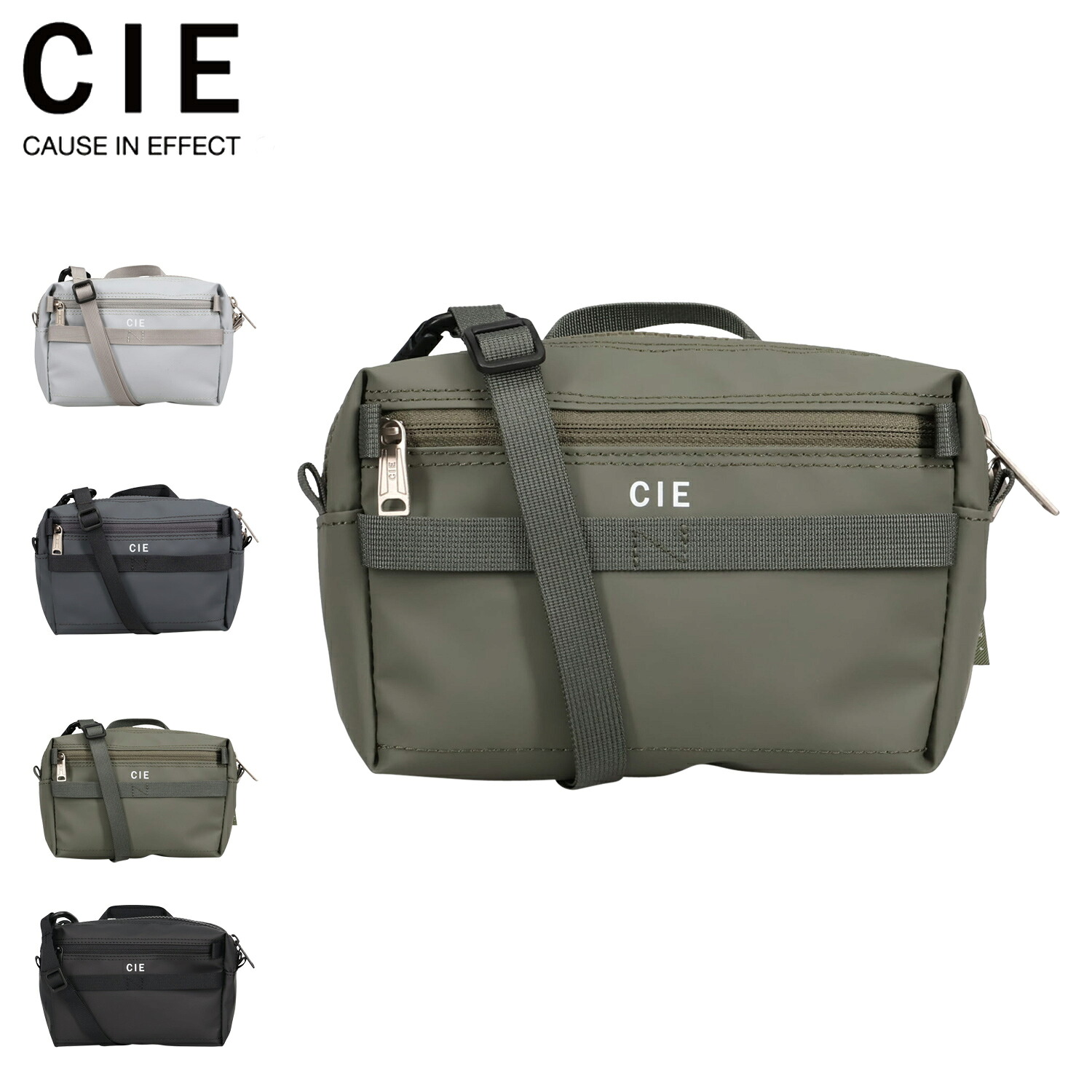 CIE GRID-3 MICRO SHOULDER シー バッグ ショルダーバッグ グリッド 3 マイクロ メンズ レディース 斜めかけ 防水 撥水 耐久 ライトグレー オリーブ ネイビー 032070 母の日