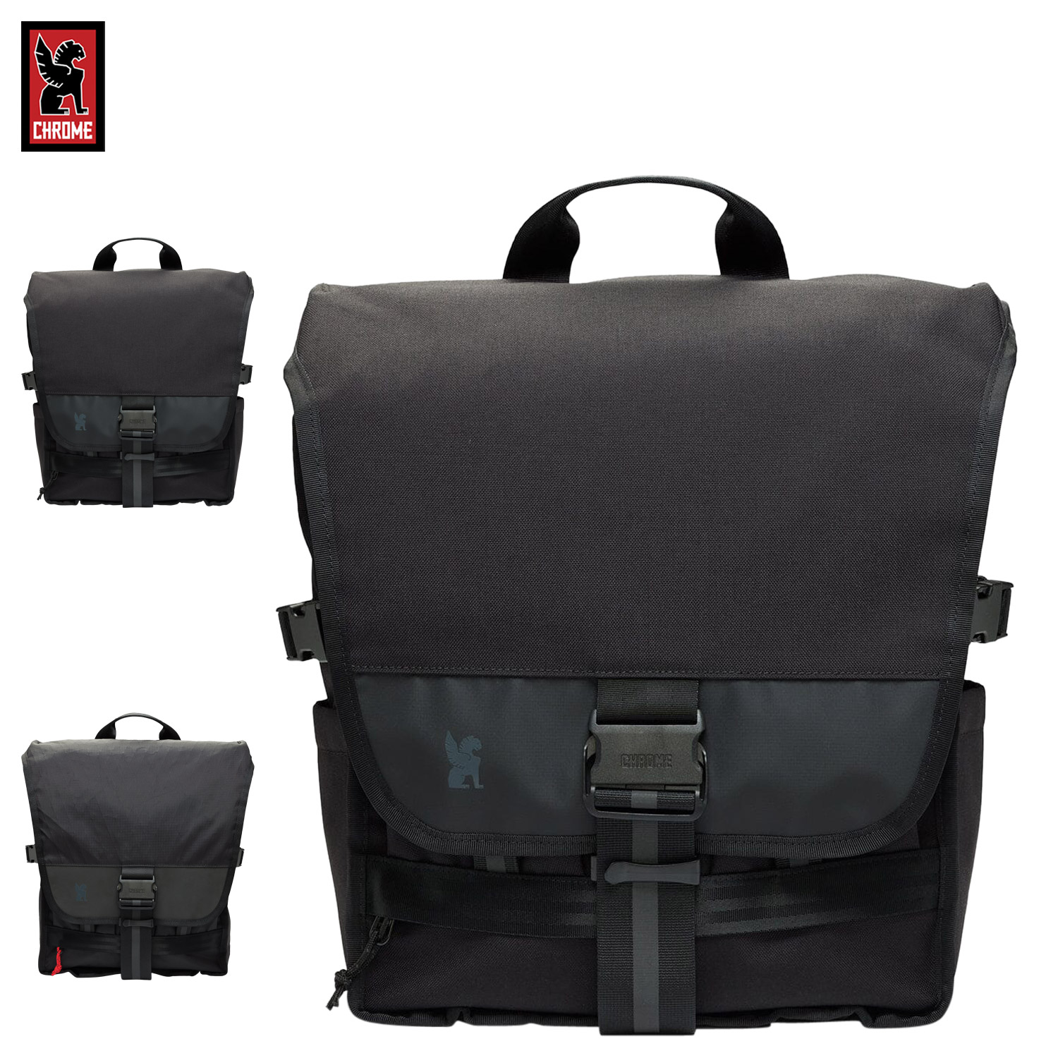 【最大1000円OFFクーポン発行中】 CHROME WARSAW 30L PACK クローム リュック バッグ バックパック ワルシャワ メンズ レディース 30L 大容量 防水 ブラック 黒 BG390 母の日