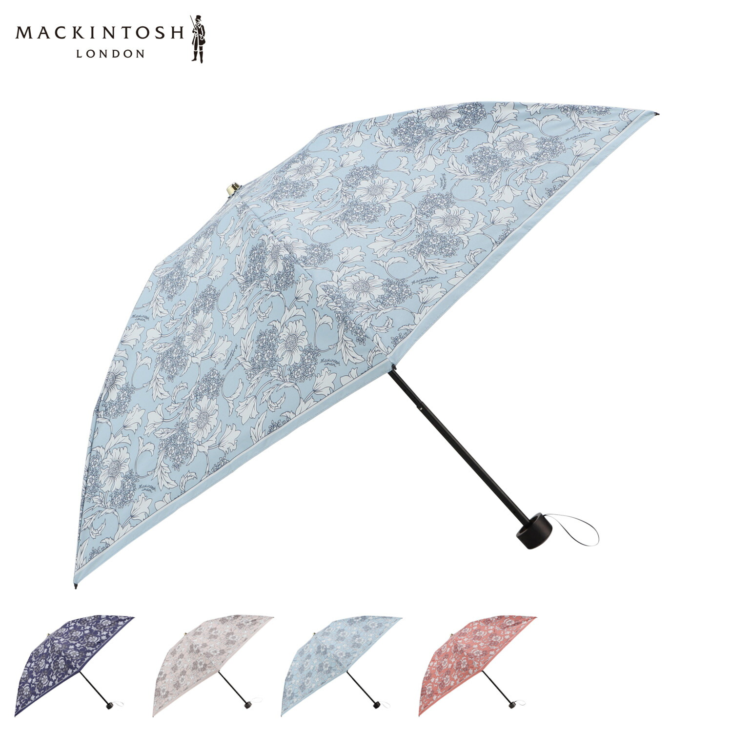 MACKINTOSHLONDON 晴雨兼用傘 MACKINTOSH LONDON（マッキントッシュ ロンドン）】無地晴雨兼用