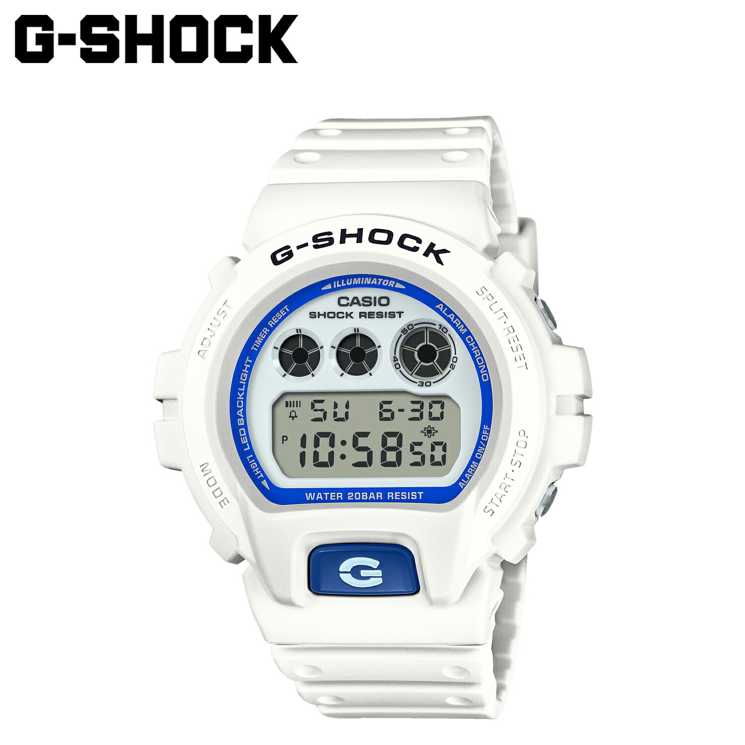 美品 CASIO G-SHOCK DW-6900WS-2JF 限定カラー メンズ DW-6900WS-2JF | CASIO