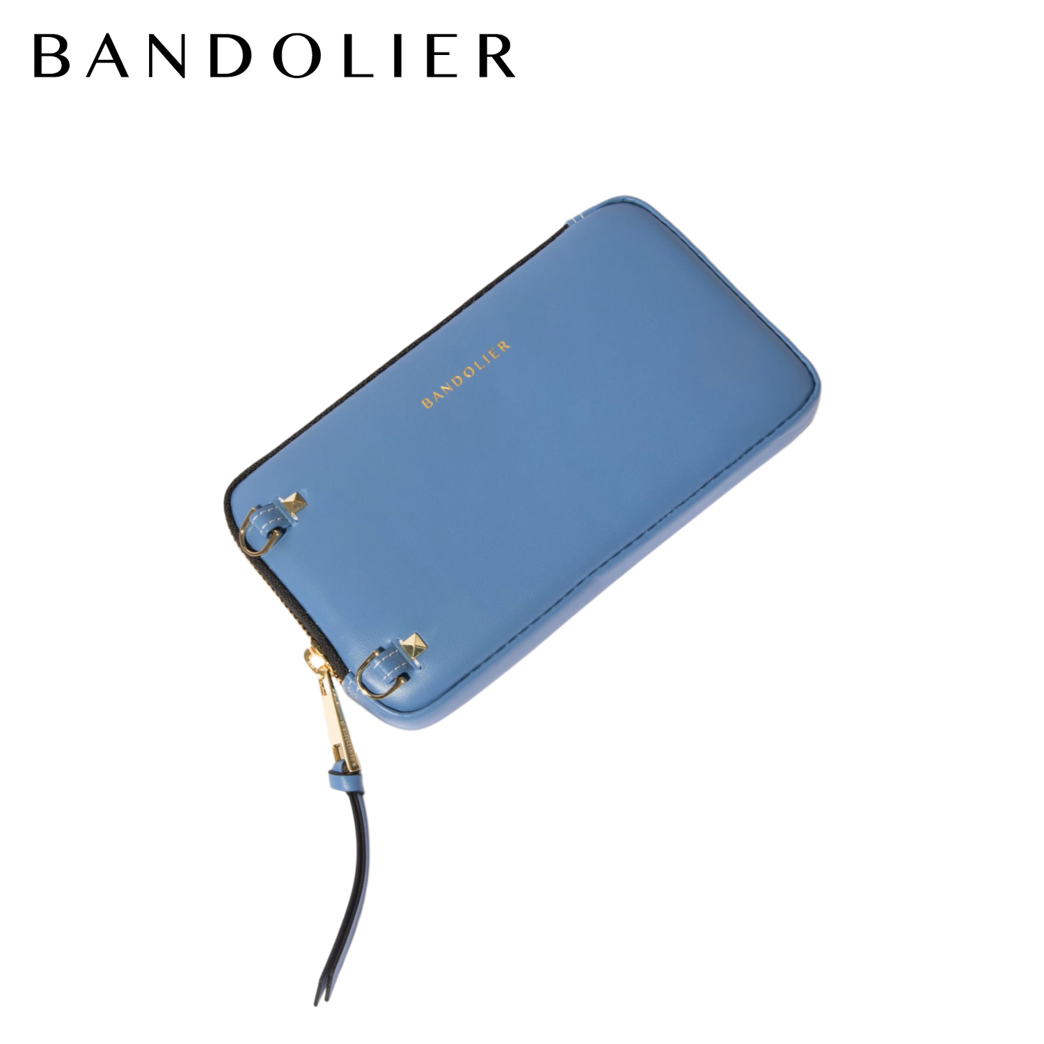 【最大1000円OFFクーポン】 BANDOLIER EXPANDED POUCH DENIM GOLD バンドリヤー ポーチ 小物入れ スマホ スマートフォン 小さめ 財布 代わり エキスパンデッド ポーチ デニム ゴールド メンズ レディース ブルー 21GRA|Goods Lab+