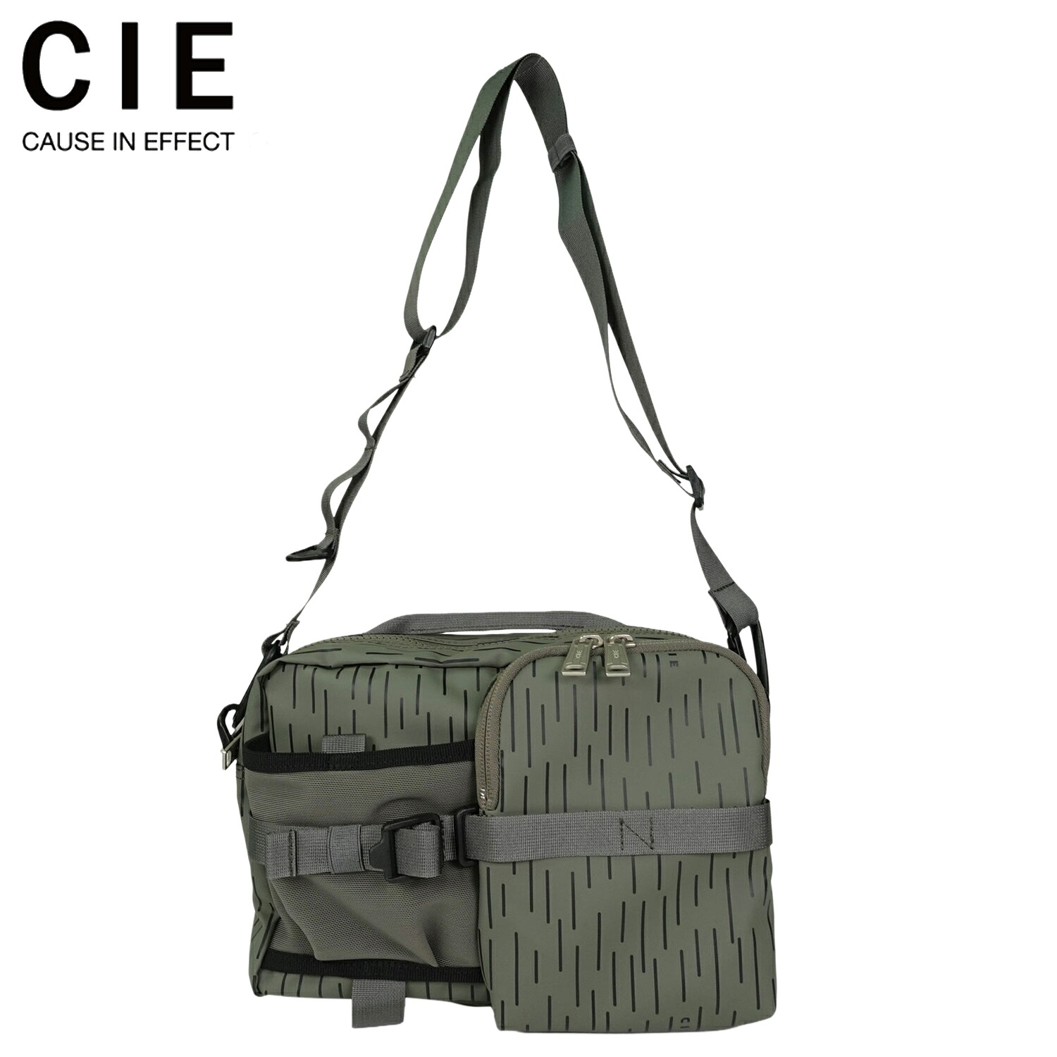 CIE GRID3 BOTTLE SHOULDER BAG M LIMITED EDITION シー バッグ ショルダーバッグ サコッシュ グリッド3 メンズ レディース 斜めがけ 大人 軽量 防水 日本限定 2.5L オリーブ 032065RC
