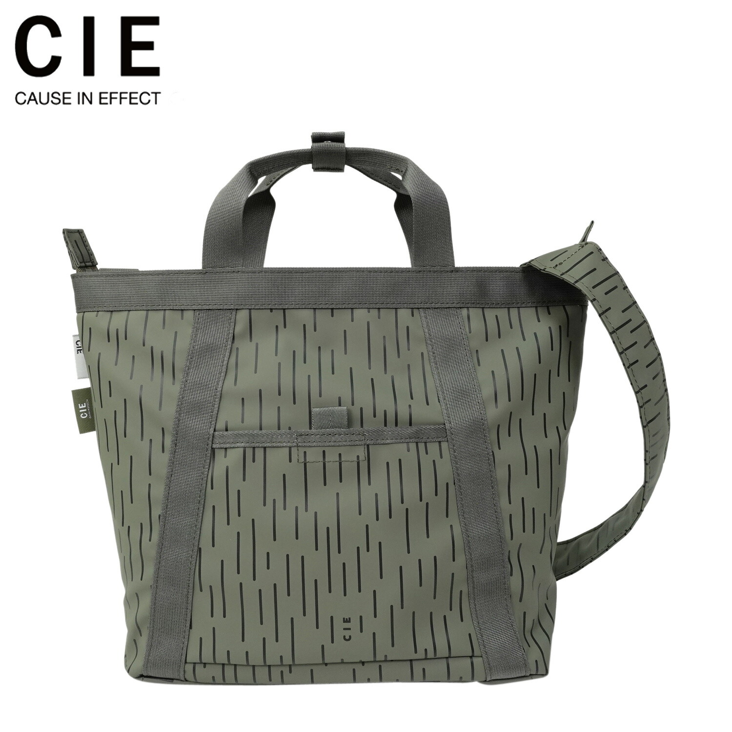 CIE GRID3 TOTEBAG-S LIMITED EDITION シー バッグ トートバッグ グリッド3 メンズ レディース A4 大容量 撥水 防水 オリーブ 032201RC