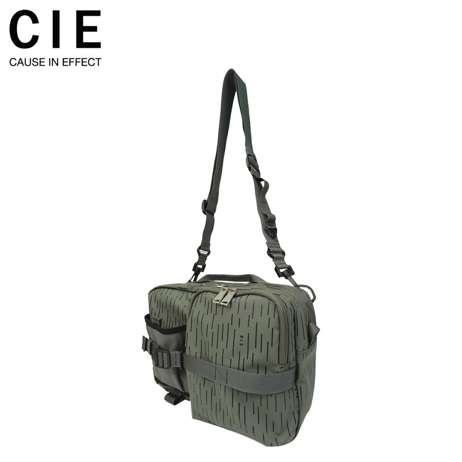 CIE GRID3 LIMITED EDITION RAIN CAMO シー バッグ ショルダーバッグ メンズ レディース 4.5L 軽量 斜めがけ 防水 撥水 日本製 グリーン 032068RC 母の日