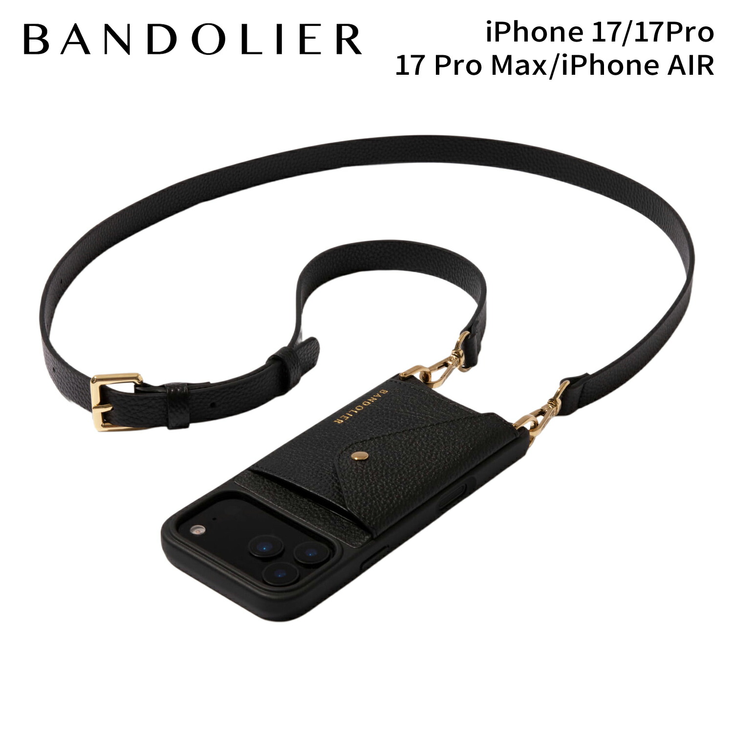 楽天市場】BANDOLIER HAILEY SIDE SLOT GOLD バンドリヤー スマホ 