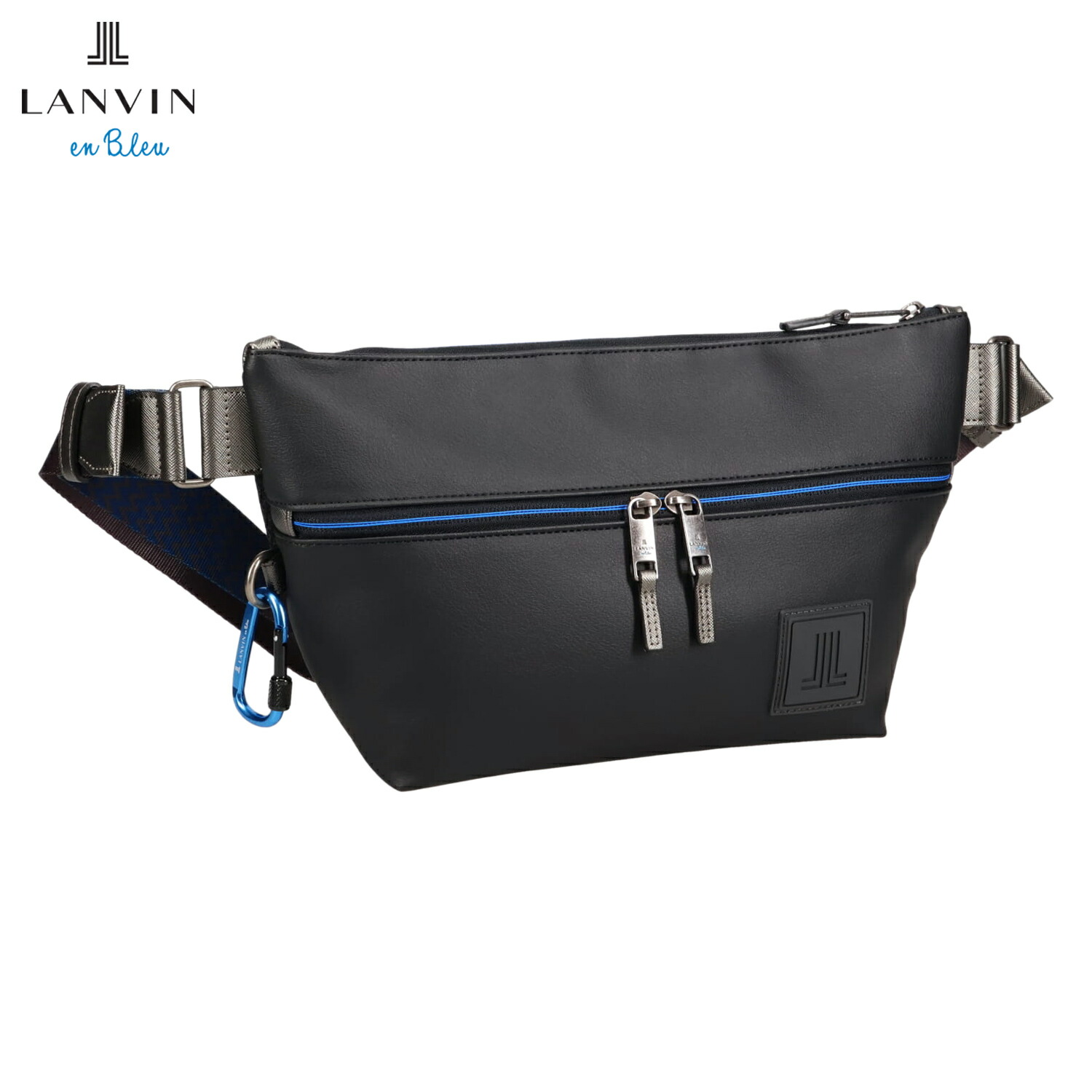 【最大1000円OFFクーポン】 LANVIN en Bleu クレンズ ランバンオンブルー ボディバッグ ショルダーバッグ ワンショルダー メンズ レディース 斜めがけ 大人 軽量 ブラック 黒 502911｜Goods Lab＋