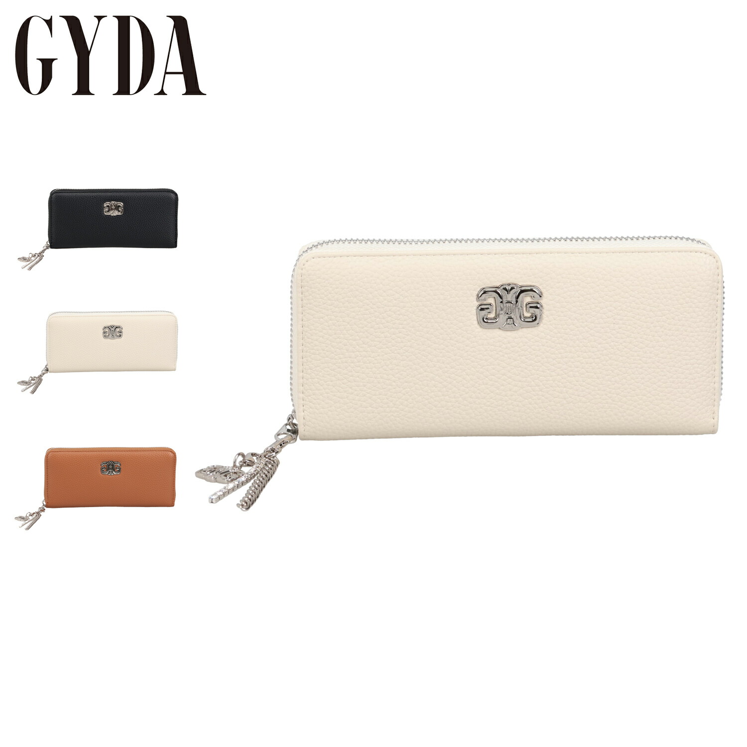 楽天市場】GYDA ジェイダ 財布 長財布 レディース ラウンドファスナー