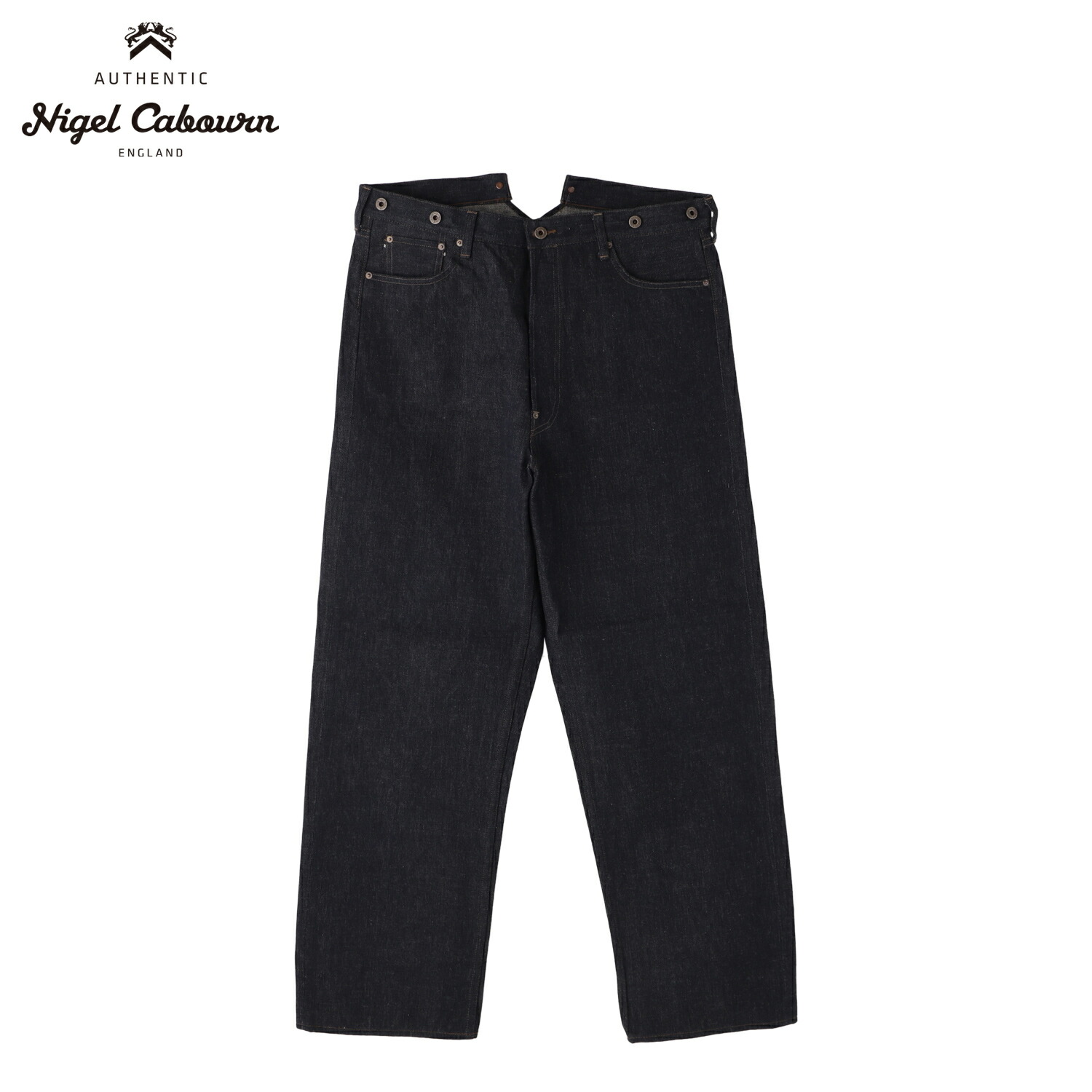 【最大1000円OFFクーポン】 Nigel Cabourn RAILMAN DENIM PANT ナイジェルケーボン デニム パンツ ジーンズ ジーパン レイルマン メンズ インディゴ 80520050025｜Goods Lab＋