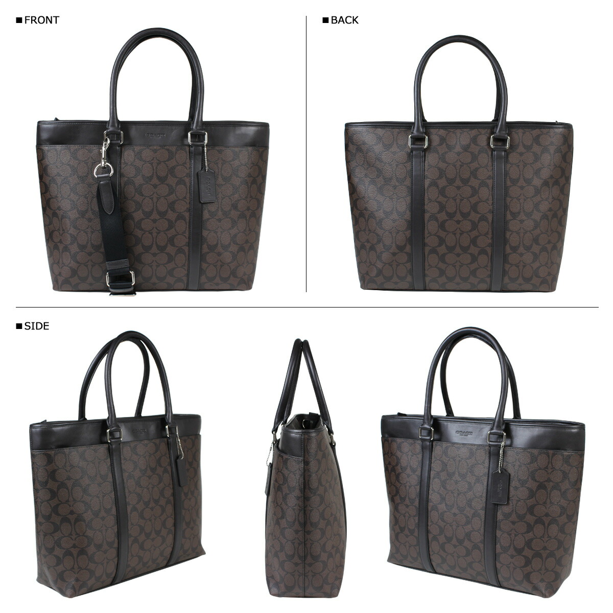 楽天市場 Coach コーチ メンズ バッグ トートバッグ ビジネスバッグ F マホガニー ブラウン Goods Lab