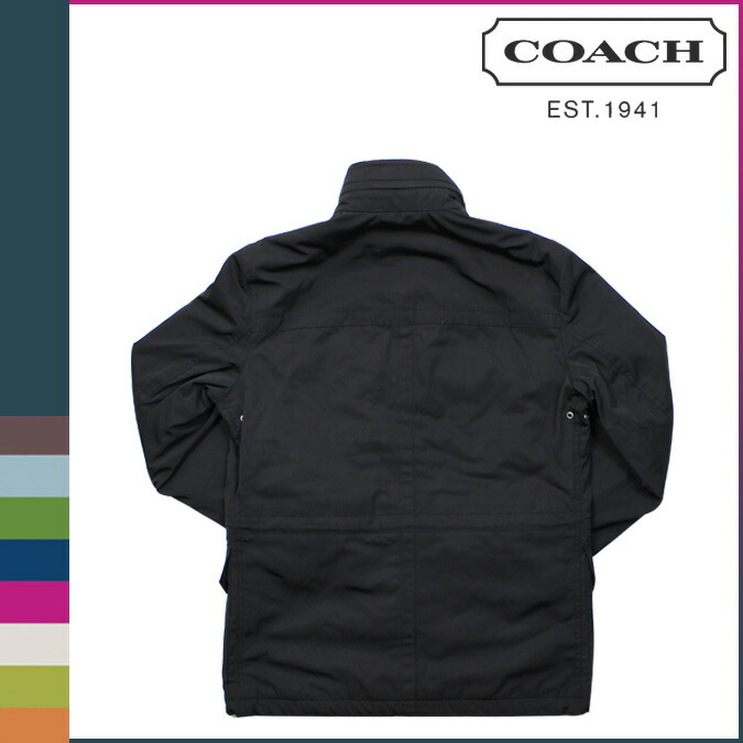 メーカー包装済 Coach ブルゾン コーチ メンズ コート ジャケット ジャケット ブルゾン メンズ F712 ネイビー Goods Lab Rakuten Fashion The Sale 送料無料 コーチ Coach アウトレット シグネチャー その他