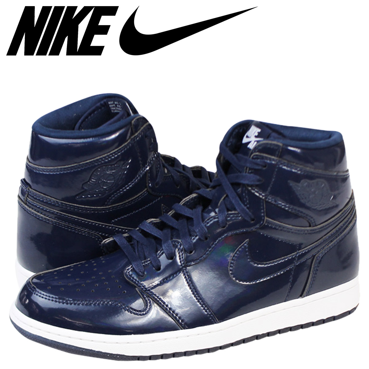 NIKE ナイキ エアジョーダン スニーカー AIR JORDAN 1 RETRO HI OG DSM エア ジョーダン 1 レトロ ハイ ドーバーストリートマーケット 789747-401 ネイビー メンズ 【zzi】 【返品不可】｜Goods Lab＋