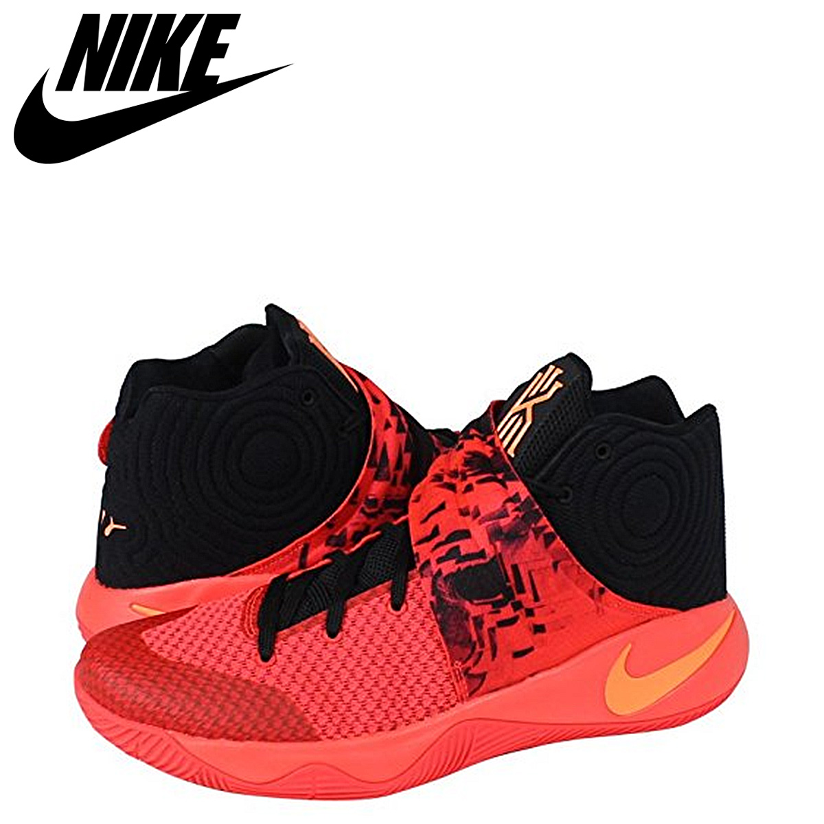 楽天市場 訳あり 29cm 箱なし Nike Kyrie 2 Inferno ナイキ カイリー スニーカー カイリー2 インフェルノ 0537 680 クリムゾン メンズ Zzi 返品不可 Goods Lab