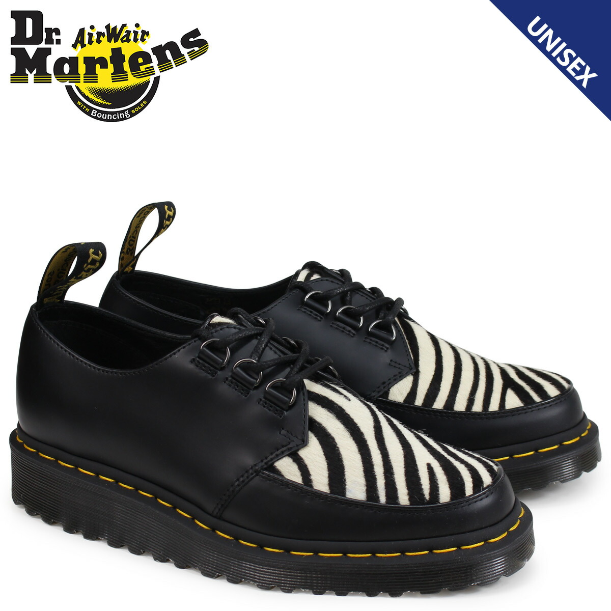 dr martens zebra creepers