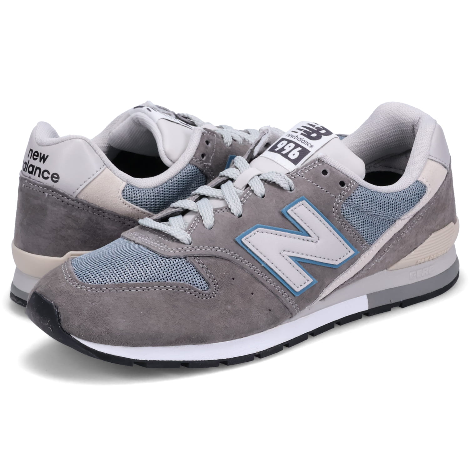 新作 大人気 新品未使用 New Balance 996 本革ネイビー 25cm