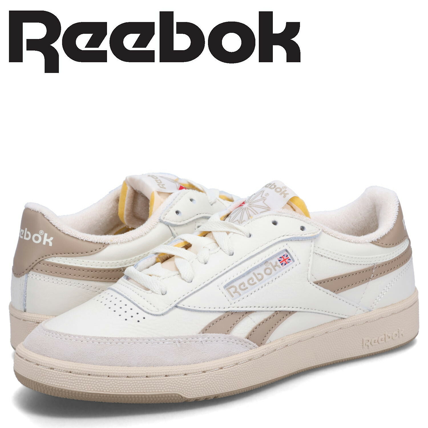 【訳あり】 Reebok CLUB C REVENGE VINTAGE リーボック クラブシー リベンジ ヴィンテージ スニーカー メンズ オフ ホワイト 100034035 【返品不可】