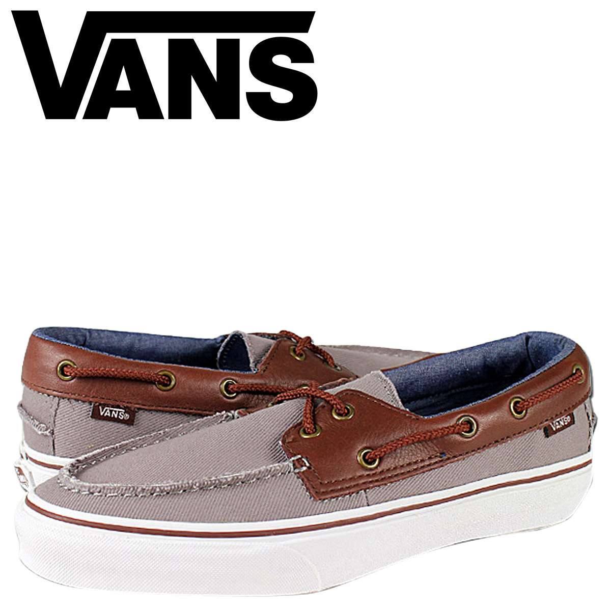 vans zapato del barco noir