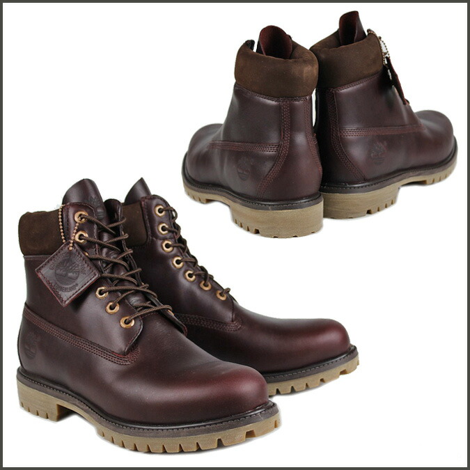 timberland 6 inch field boot burgundy