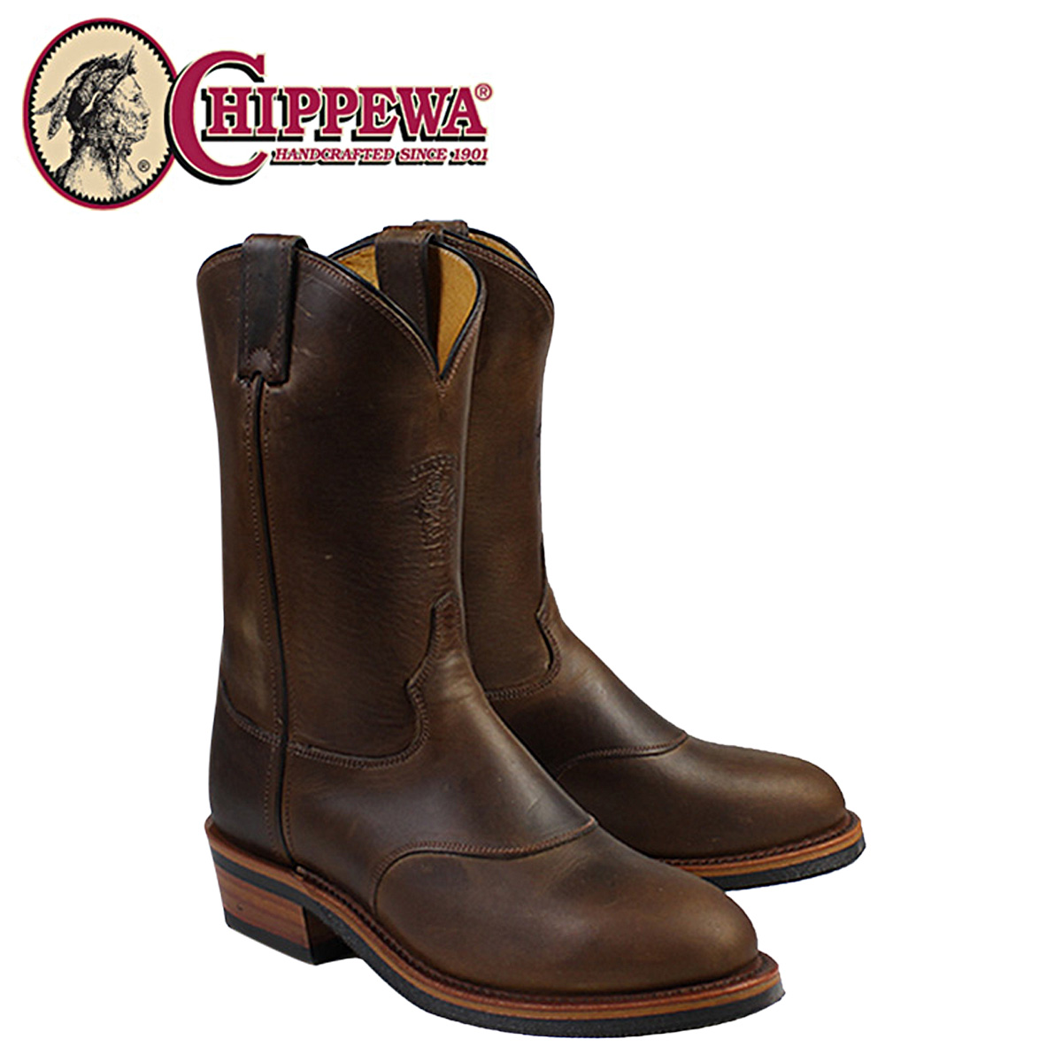 chippewa cowboy work boots