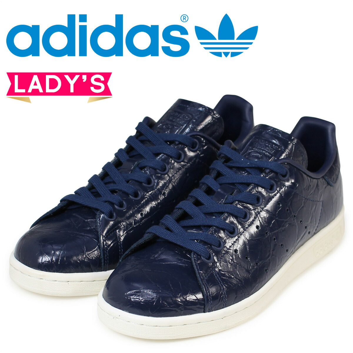 楽天市場 Adidas Originals Stan Smith W アディダス スタンスミス レディース スニーカー 5163 靴 ネイビー オリジナルス Goods Lab