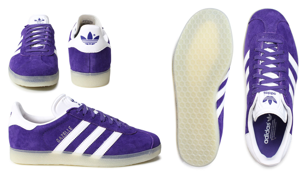 adidas originals gazelle purper