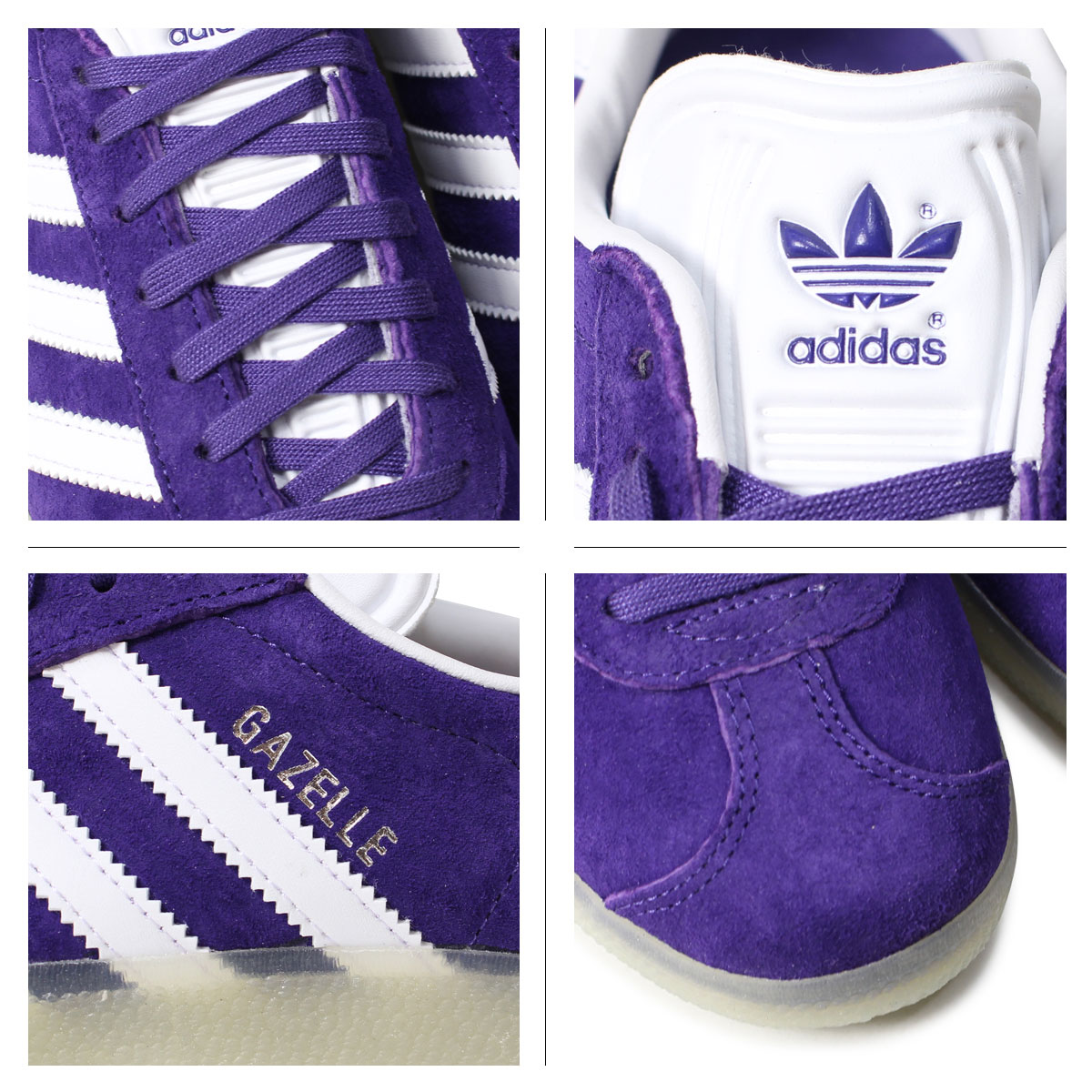 adidas originals gazelle og purper