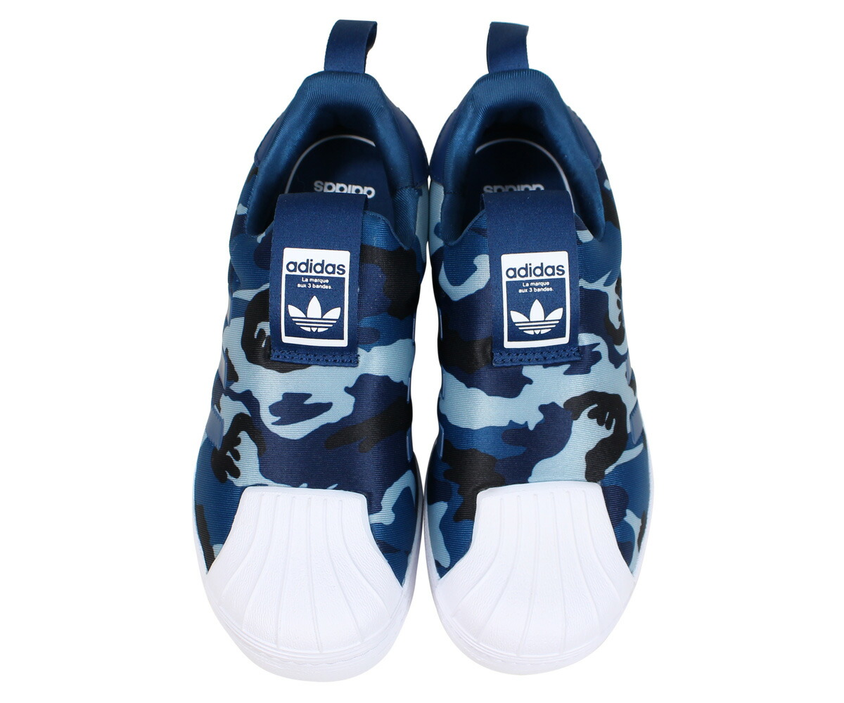 楽天市場 Adidas Originals Superstar 360 C アディダス オリジナルス スーパースター スニーカー スリッポン キッズ Cg6569 ブルー Goods Lab
