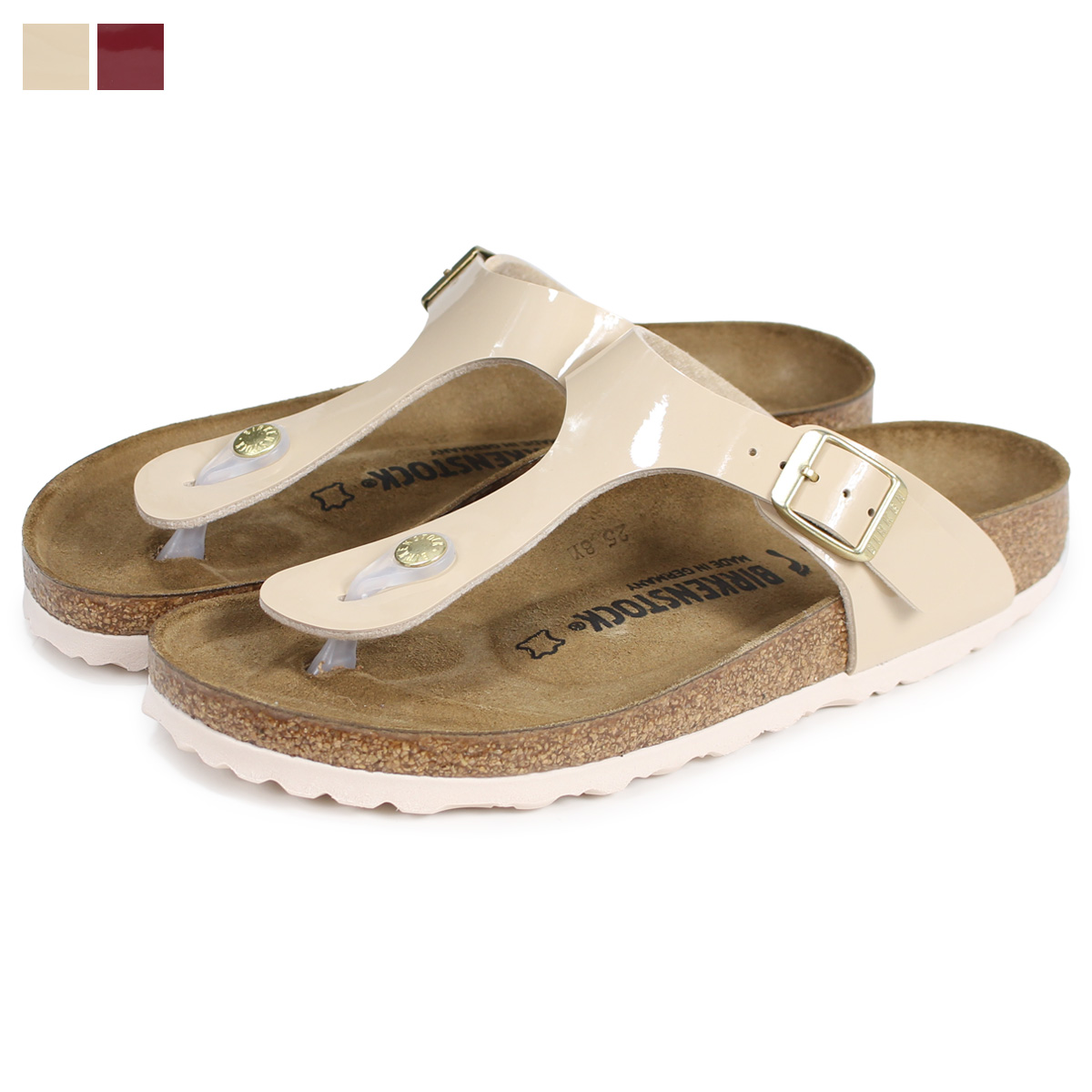 楽天市場 ビルケンシュトック ギゼ メンズ レディース サンダル シルバー Birkenstock Gizeh 043851 Silver 幅広 Premium One