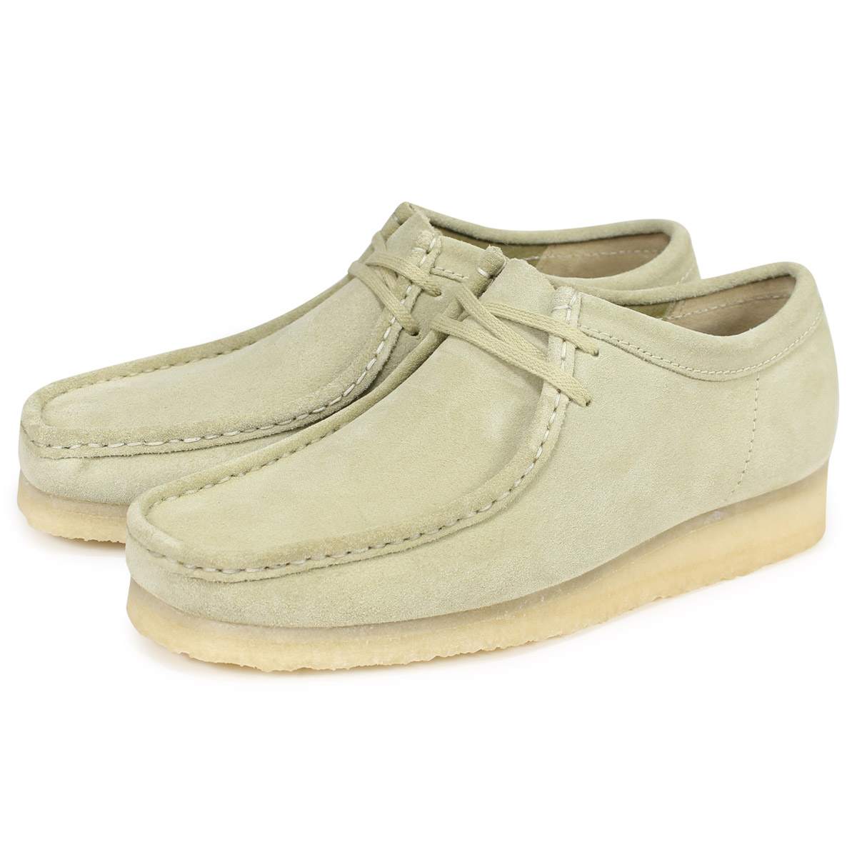 楽天市場 Clarks Wallabee クラークス ワラビー ブーツ メンズ レディース メープルスエード ベージュ Goods Lab