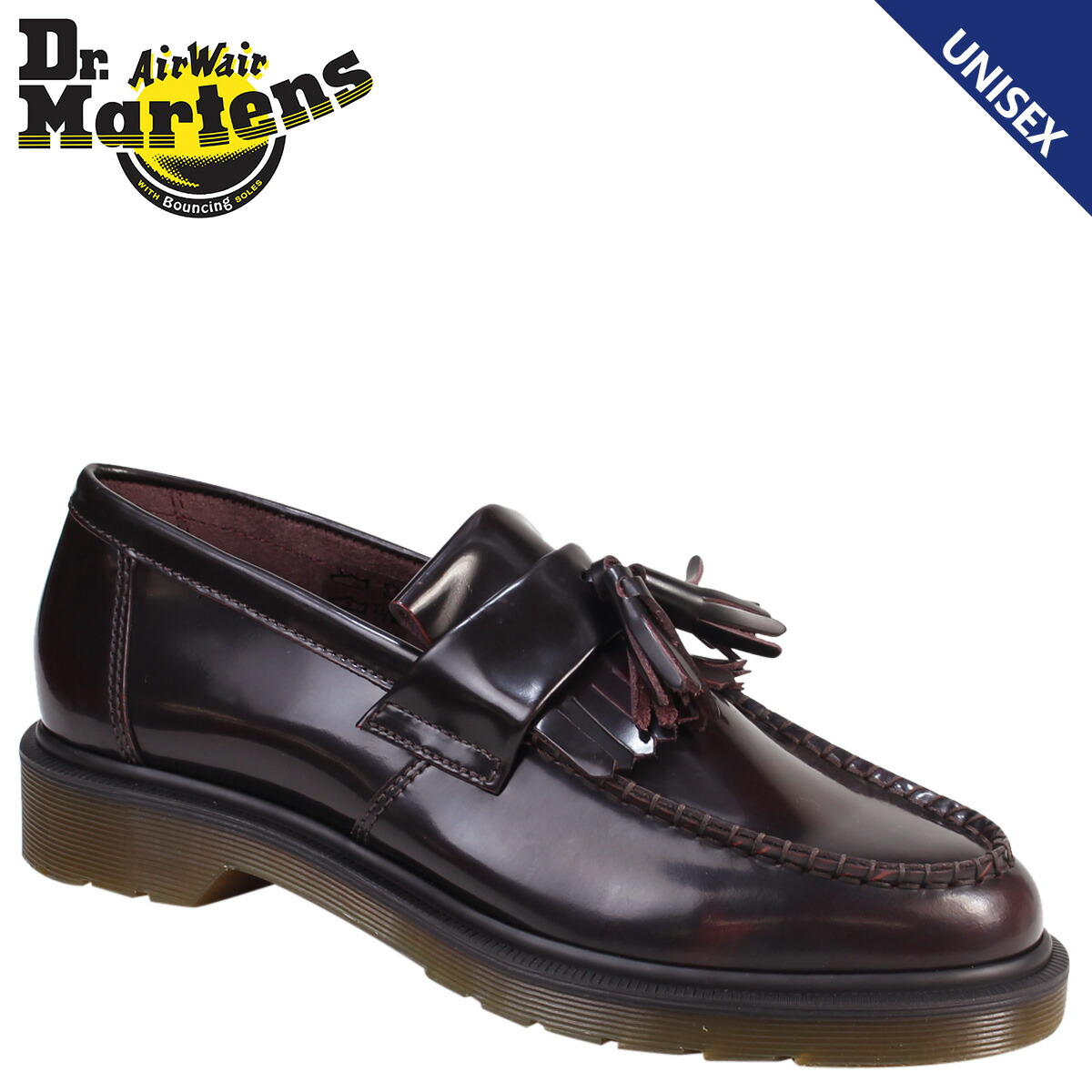 dr martens adrian burgundy