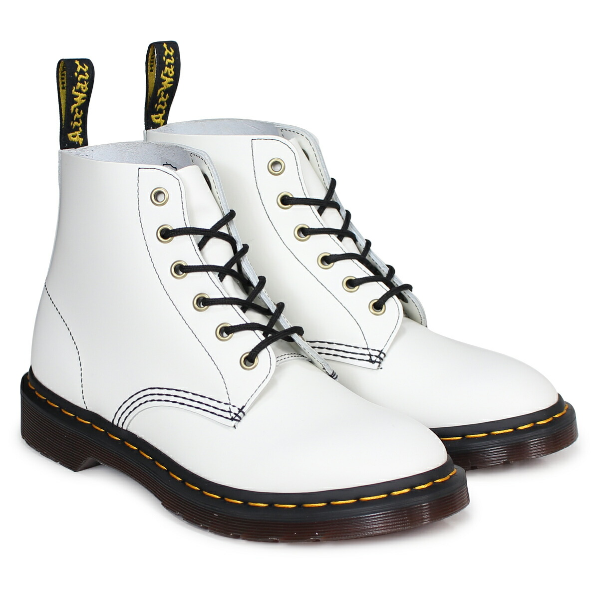dr martens smooth white