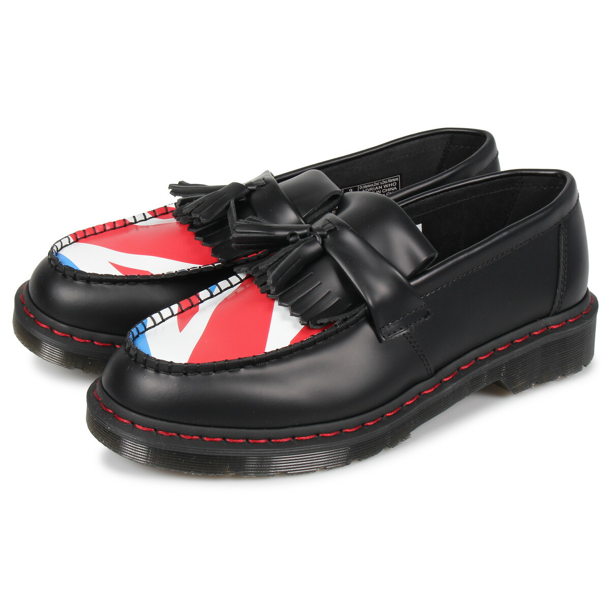 特売 最大600円offクーポン Dr Martens Adrian Smooth Tassle Loafer ドクターマーチン ローファー タッセル メンズ レディース コラボ ブラック 黒 R 最も優遇 Mjc Cpas Com