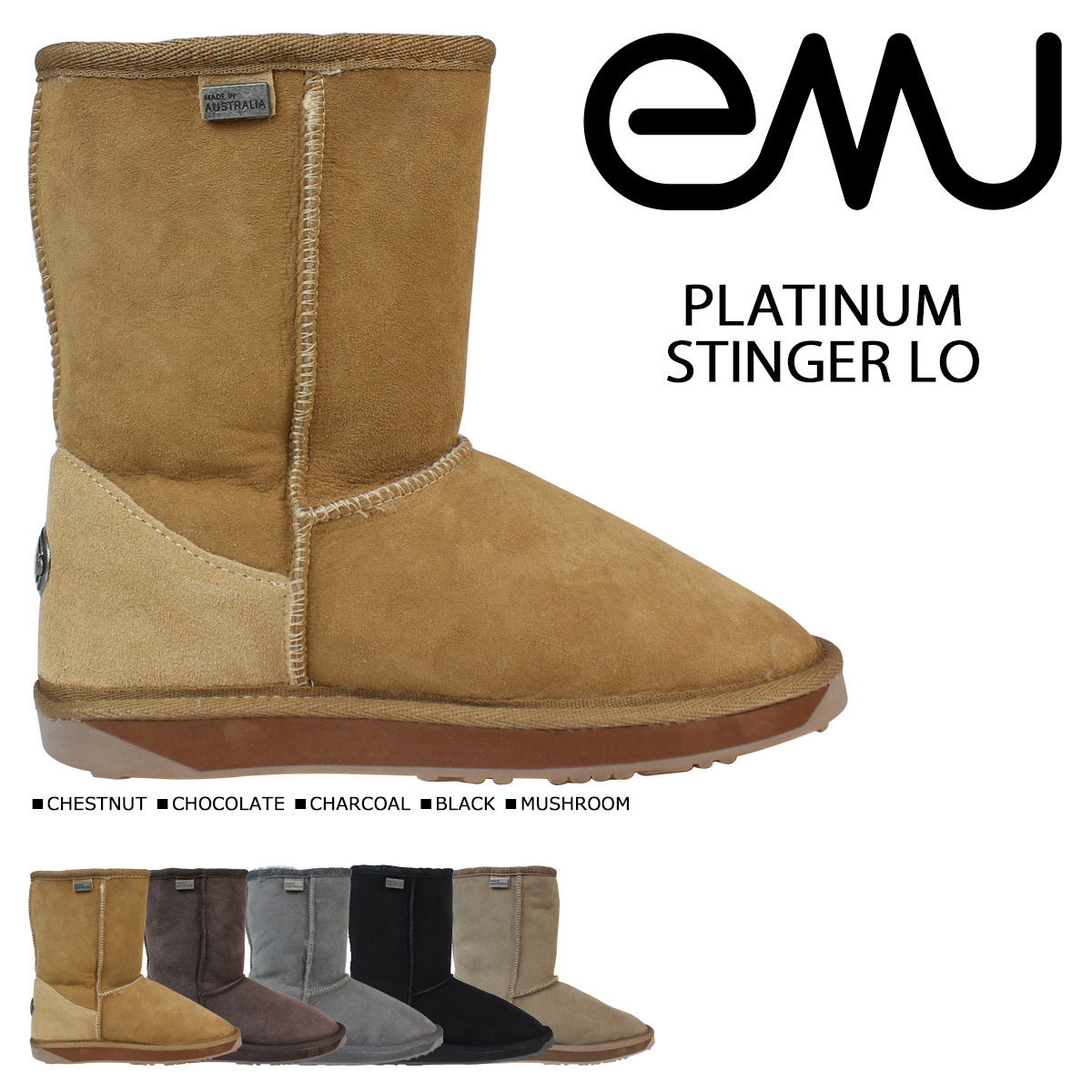 emu boots stinger lo