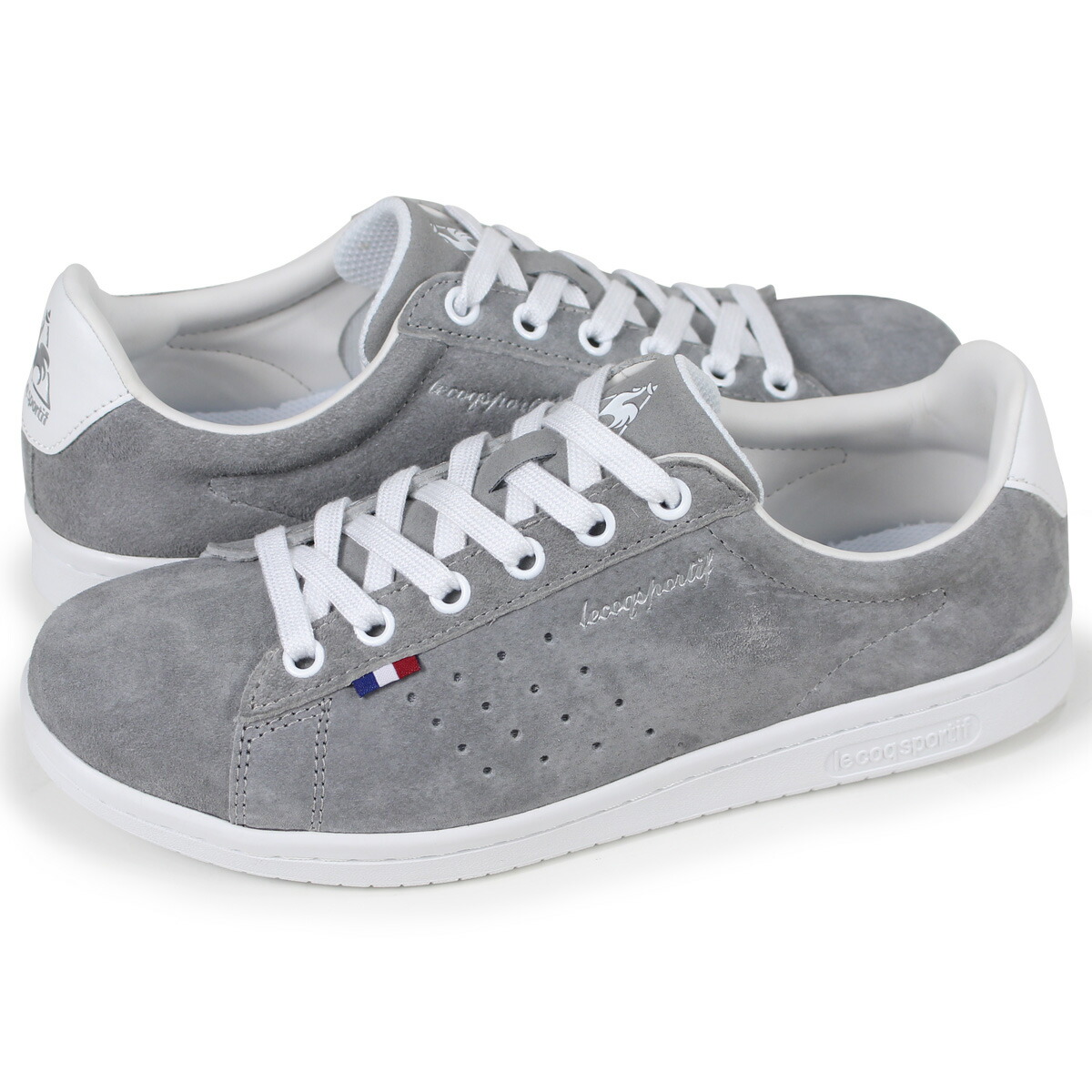 楽天市場 Le Coq Sportif Le Roland ルコック スポルティフ メンズ レディース スニーカー La ローラン グレー Qmt 7313gw Goods Lab